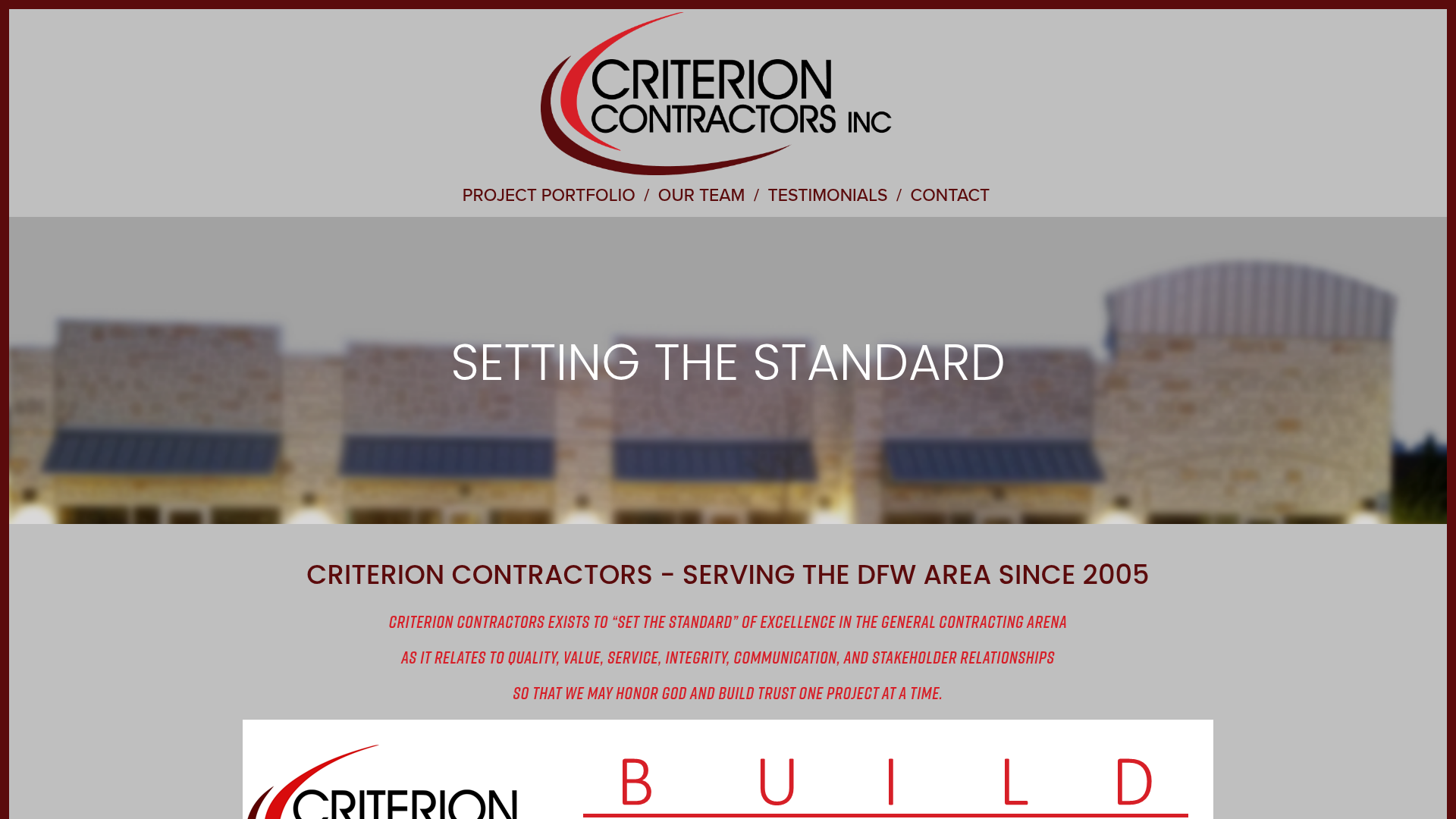 Criterion Contractors Inc.
