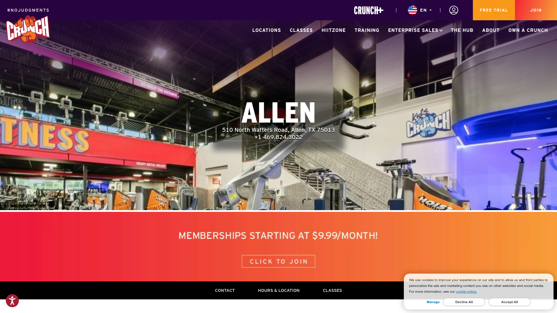 Crunch Fitness - Allen