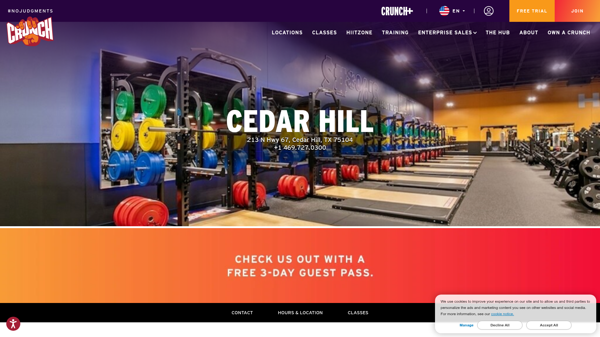 Crunch Fitness - Cedar Hill