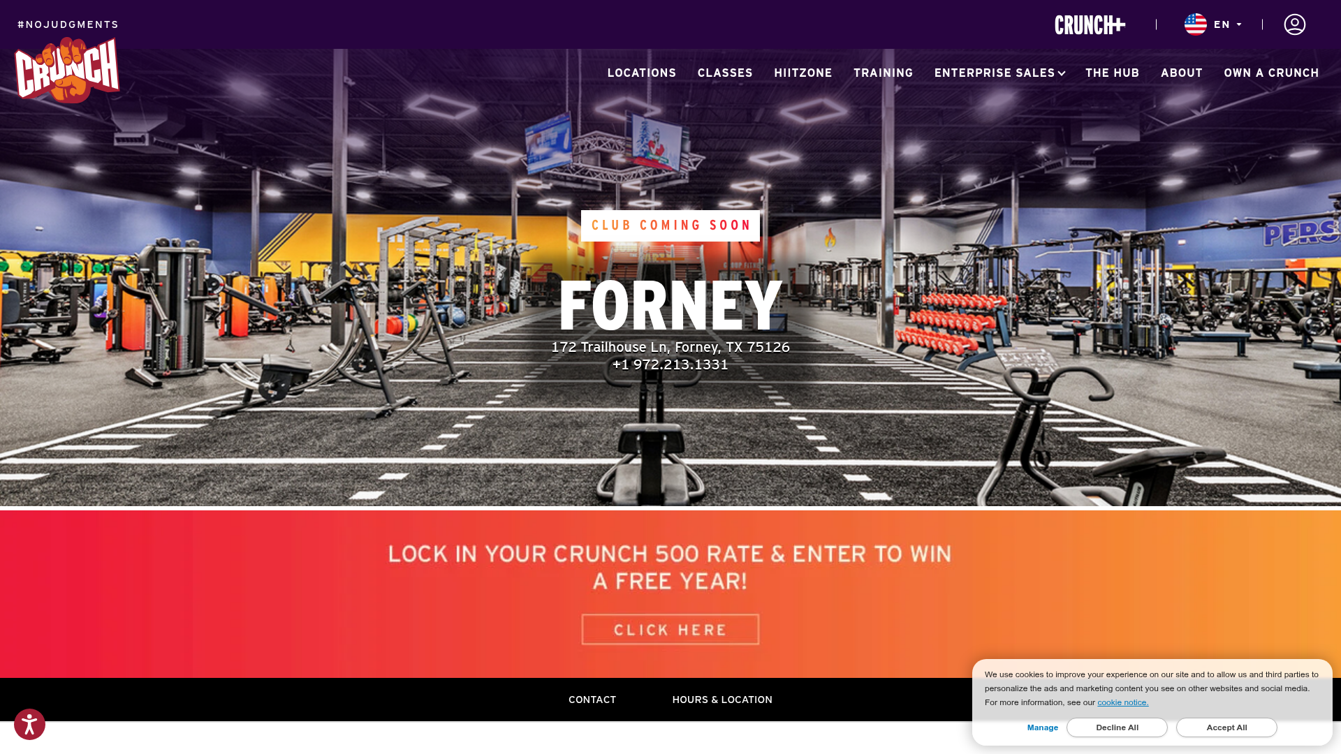 Crunch Fitness - Forney