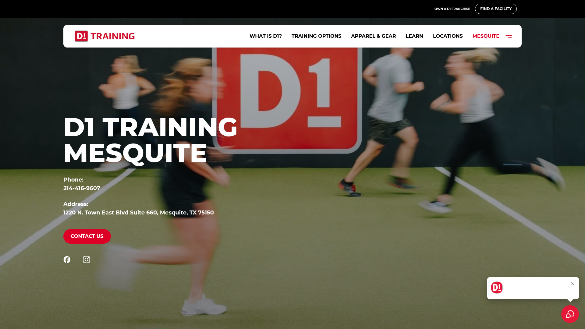 D1 Training Mesquite