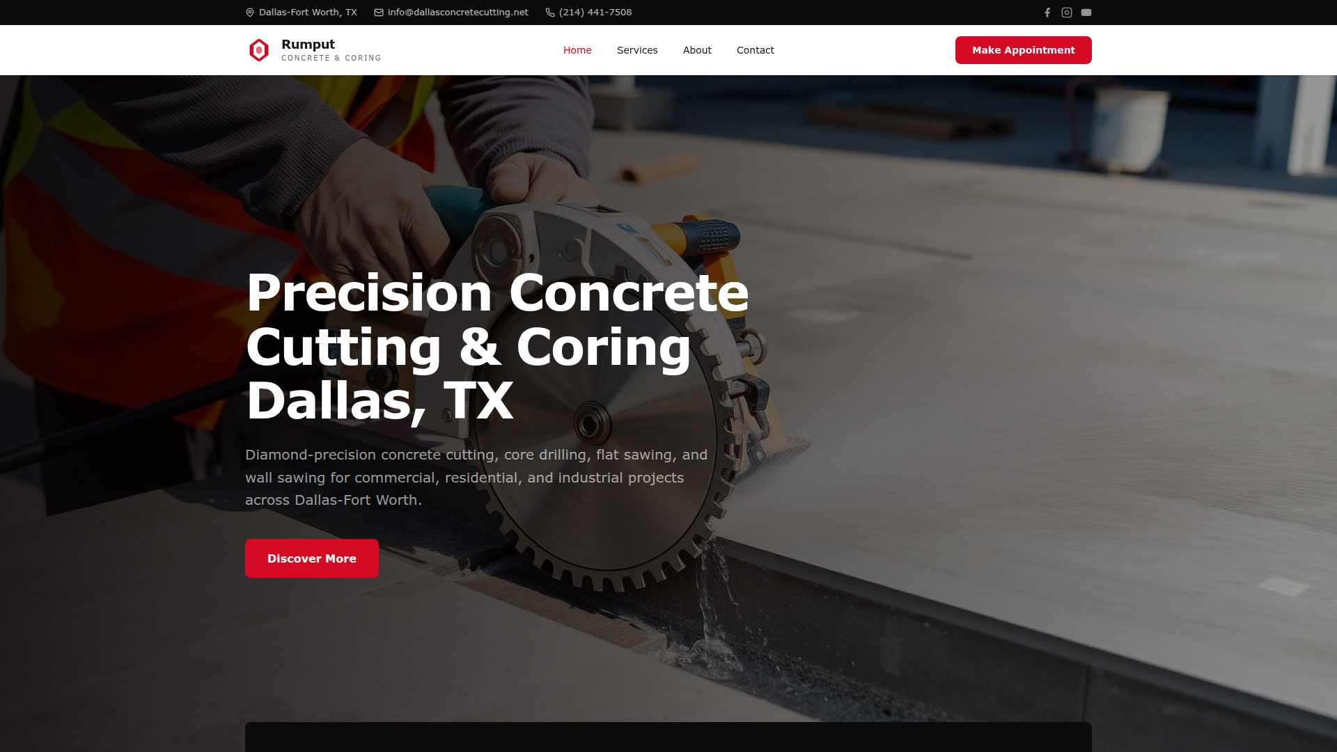 Dallas Concrete Cutting
