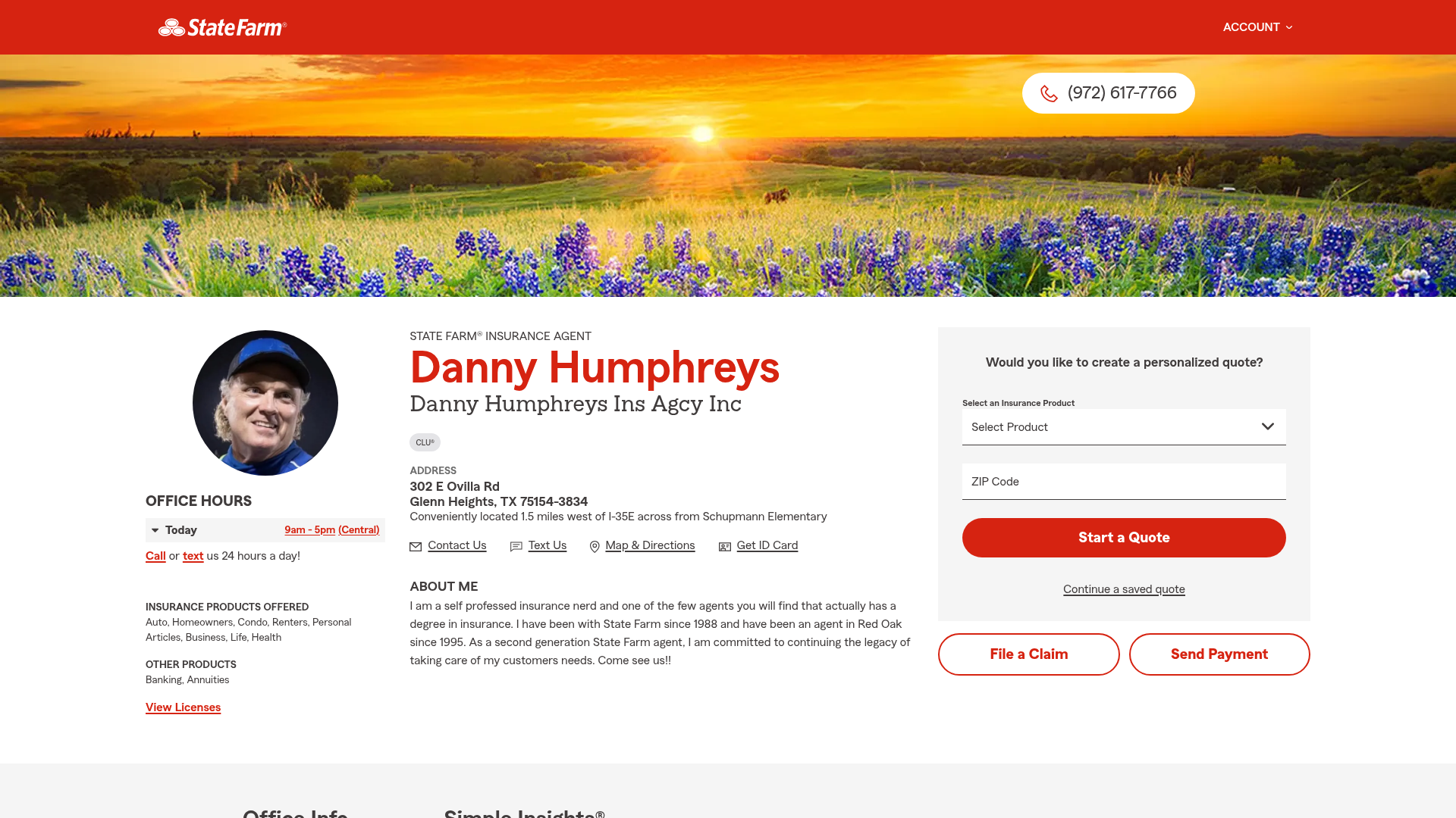 Danny Humphreys - State Farm Insurance Agent