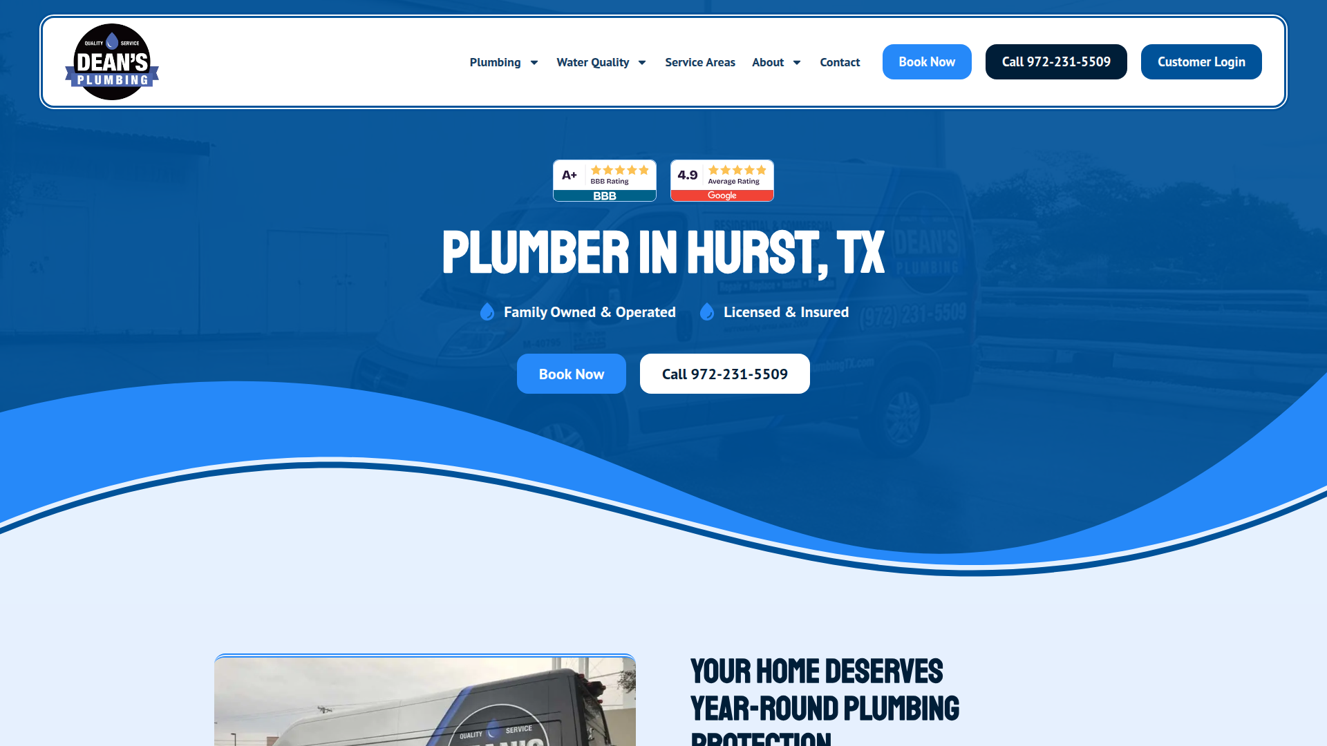 Dean’s Plumbing