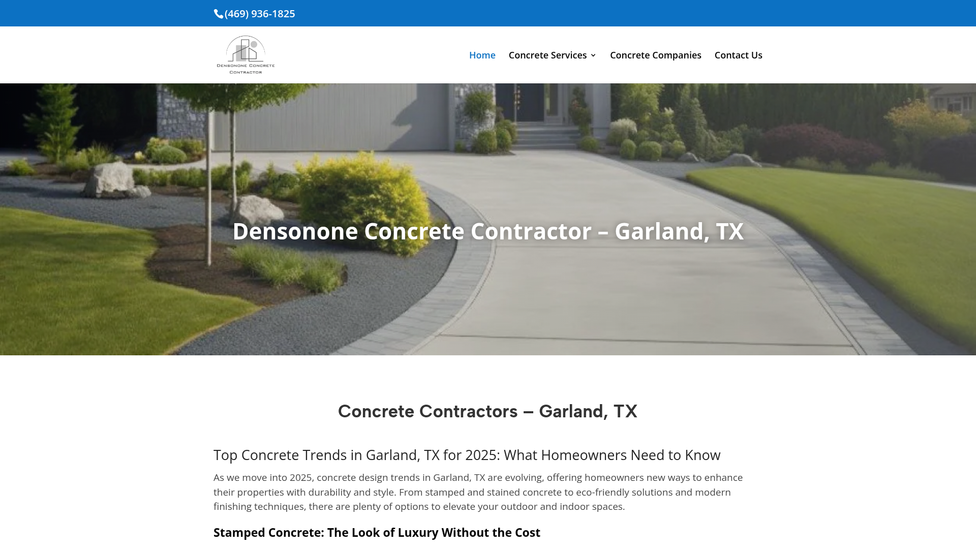 Densonone Concrete Contractor