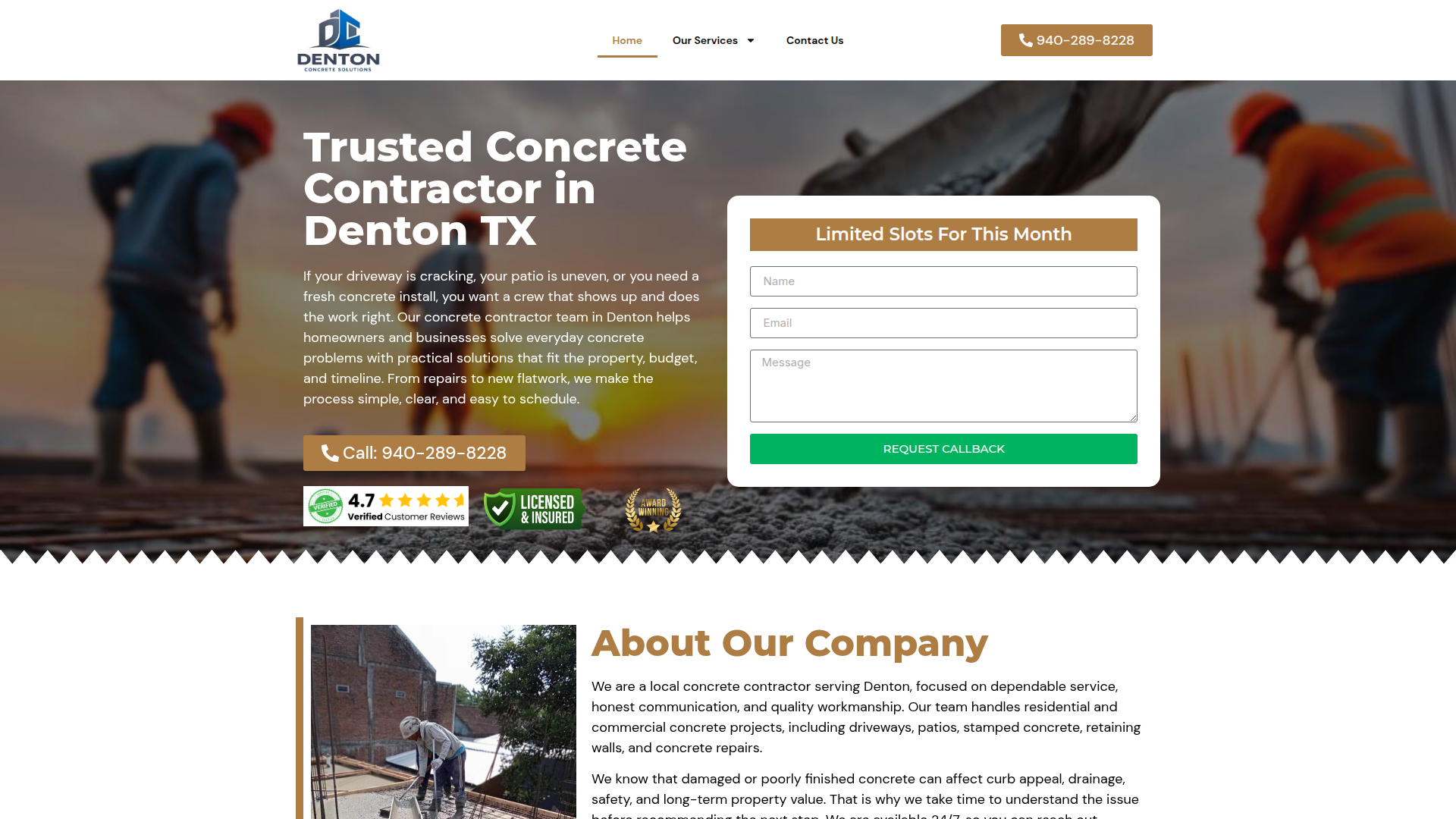Denton Concrete Solutions