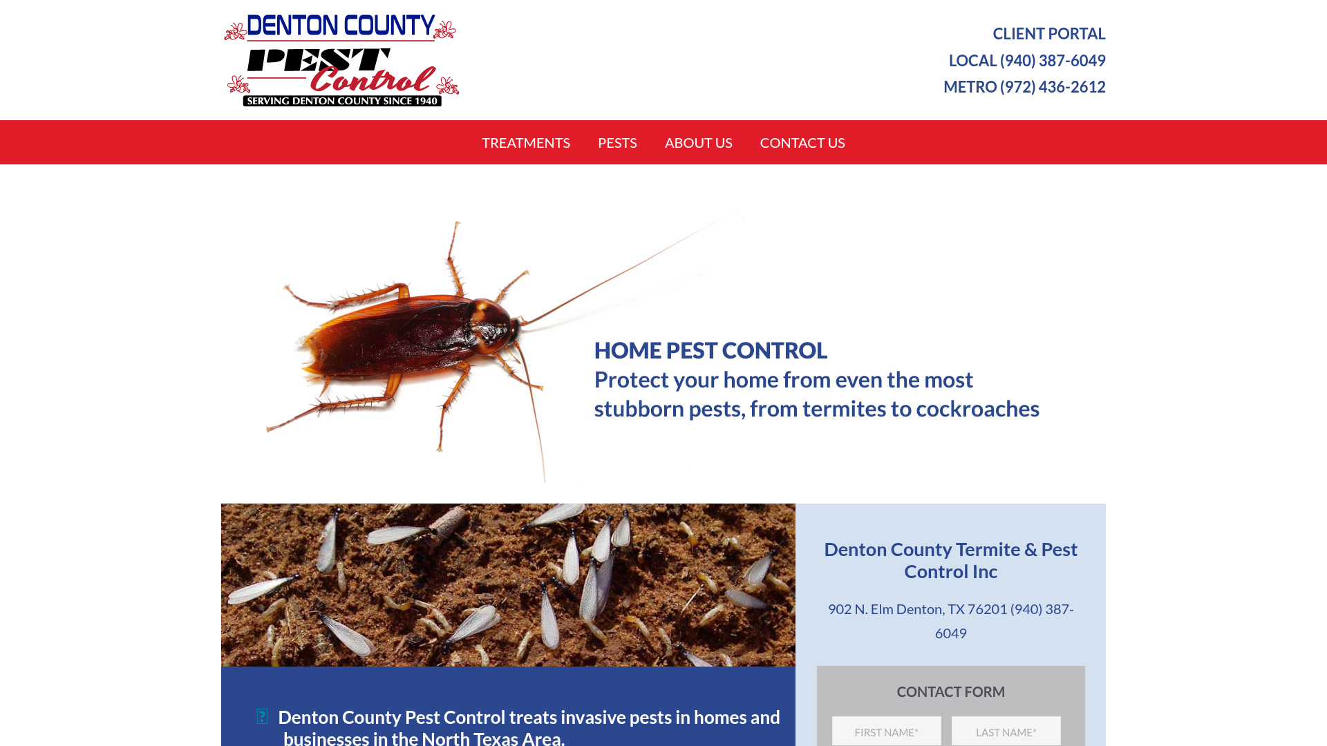 Denton County Termite & Pest Control Inc