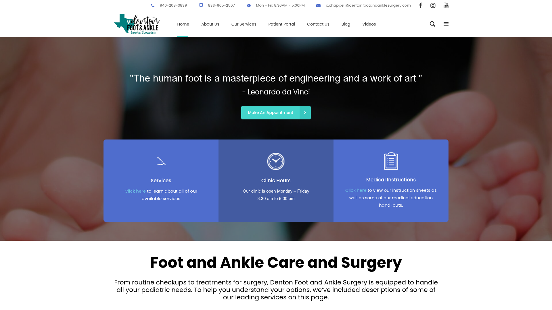 Denton Foot And Ankle Surgical Specialists