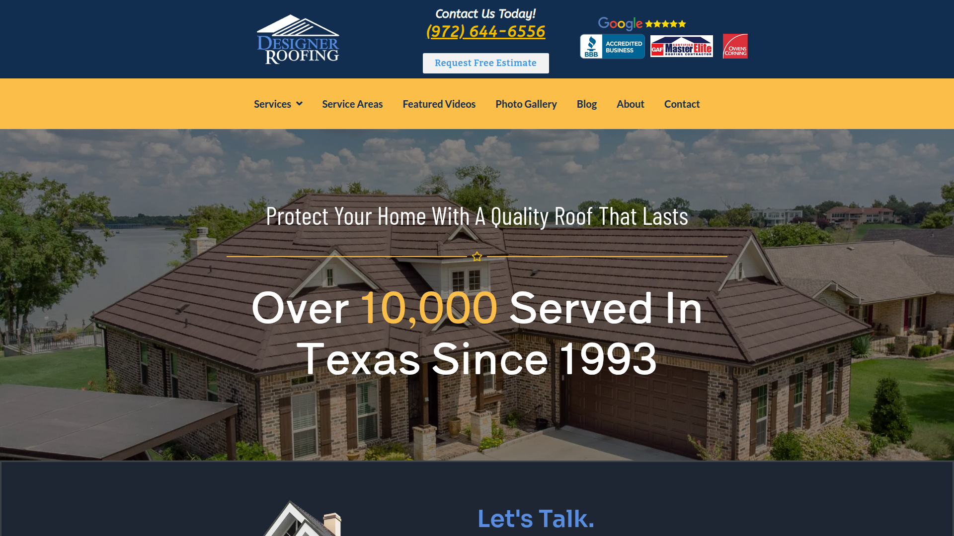 Designer Roofing