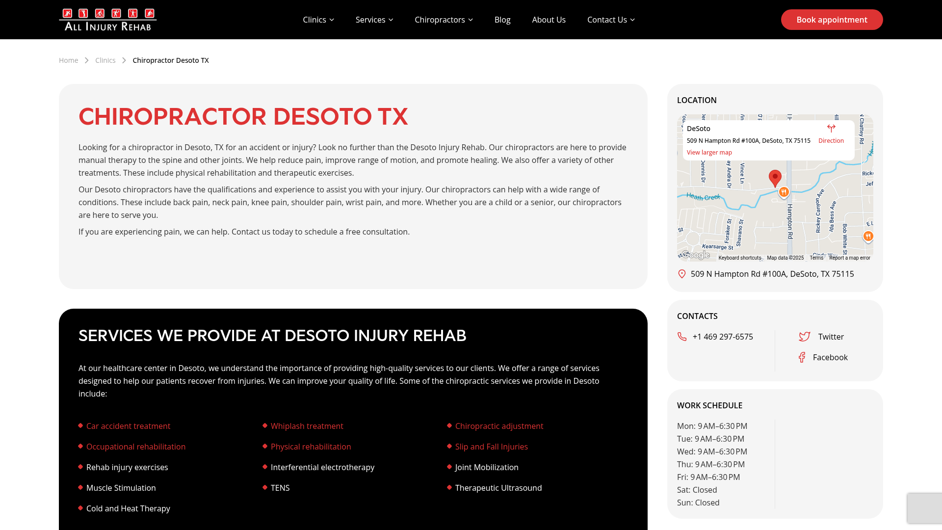Desoto Injury Rehab & Chiropractic