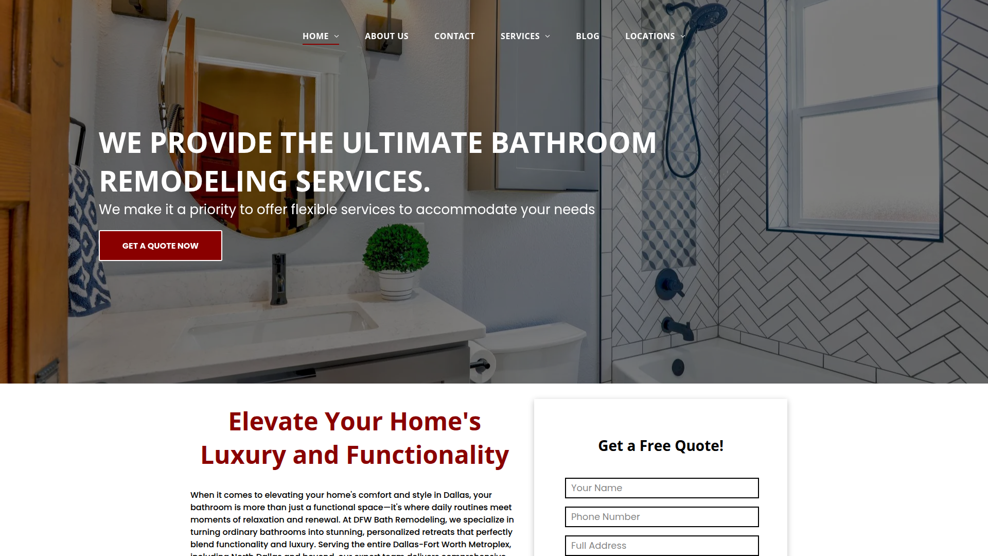 DFW Bathroom Remodeling