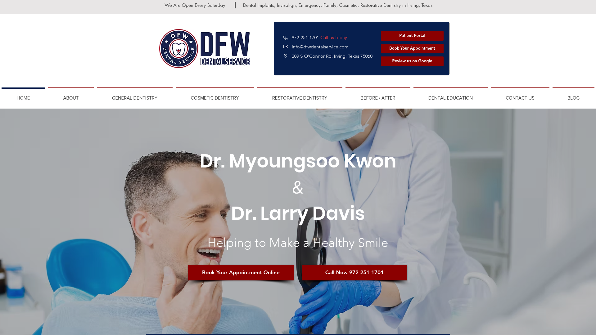 DFW Dental Service Invisalign Family Cosmetic Implants