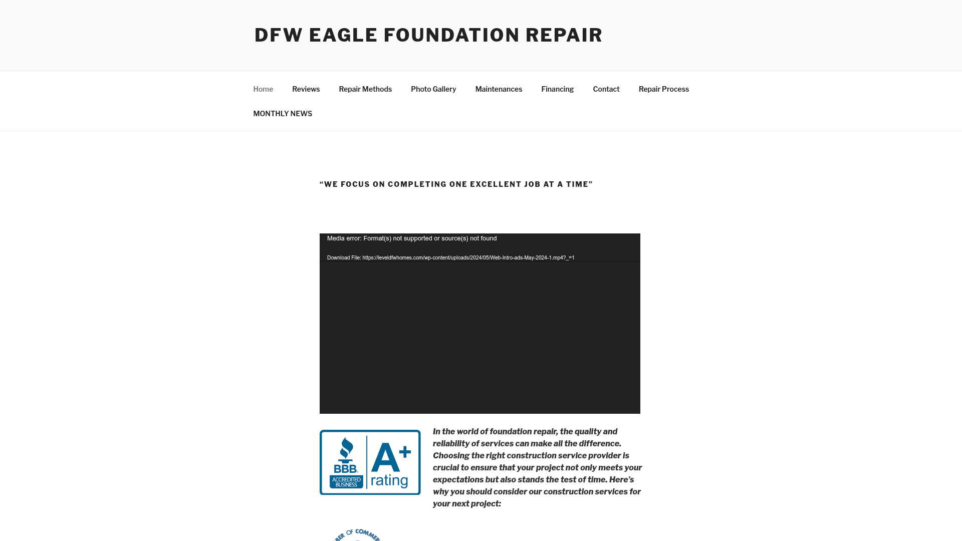 DFW Eagle Foundation Repair Inc.