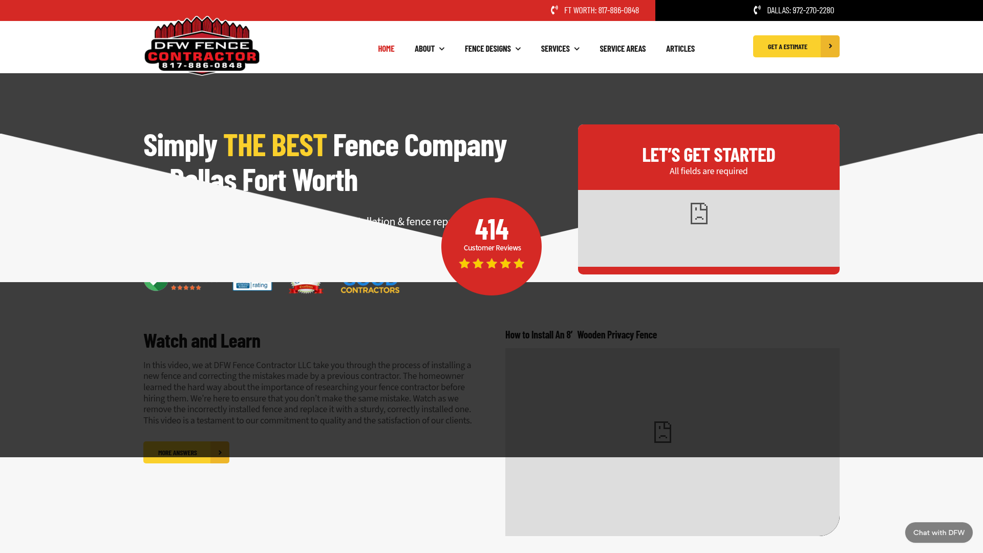 DFW Fence Contractor LLC