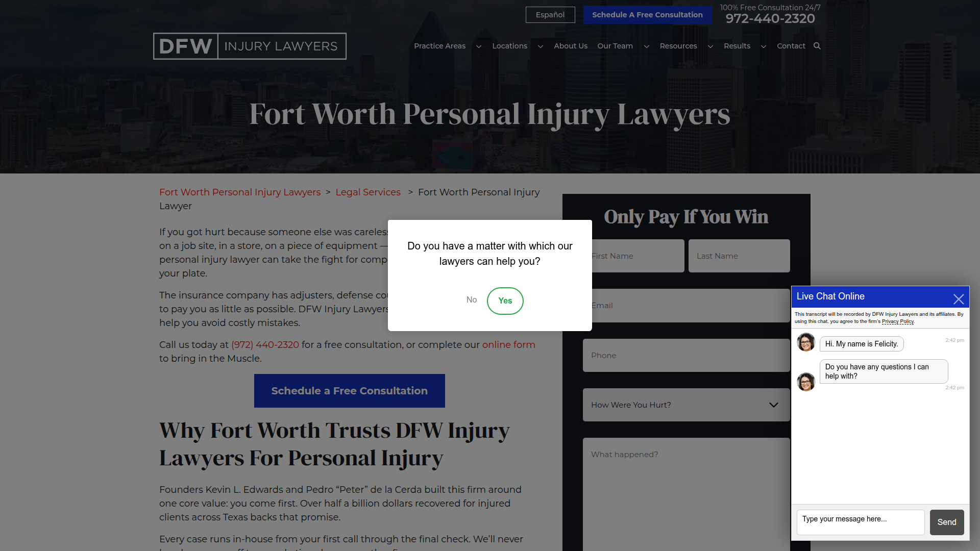 DFW Injury Lawyers