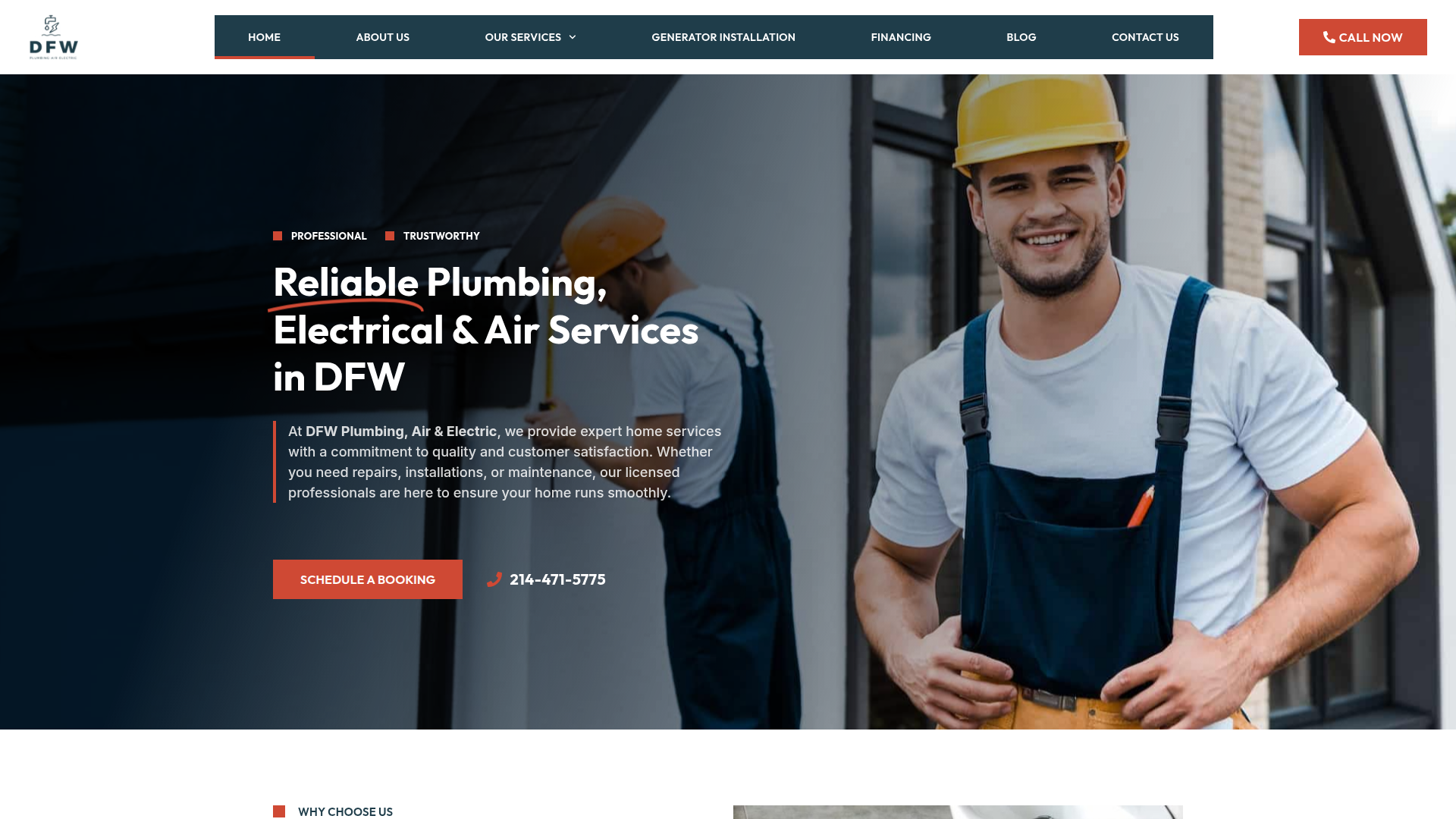DFW Plumbing Air And Electric LLC