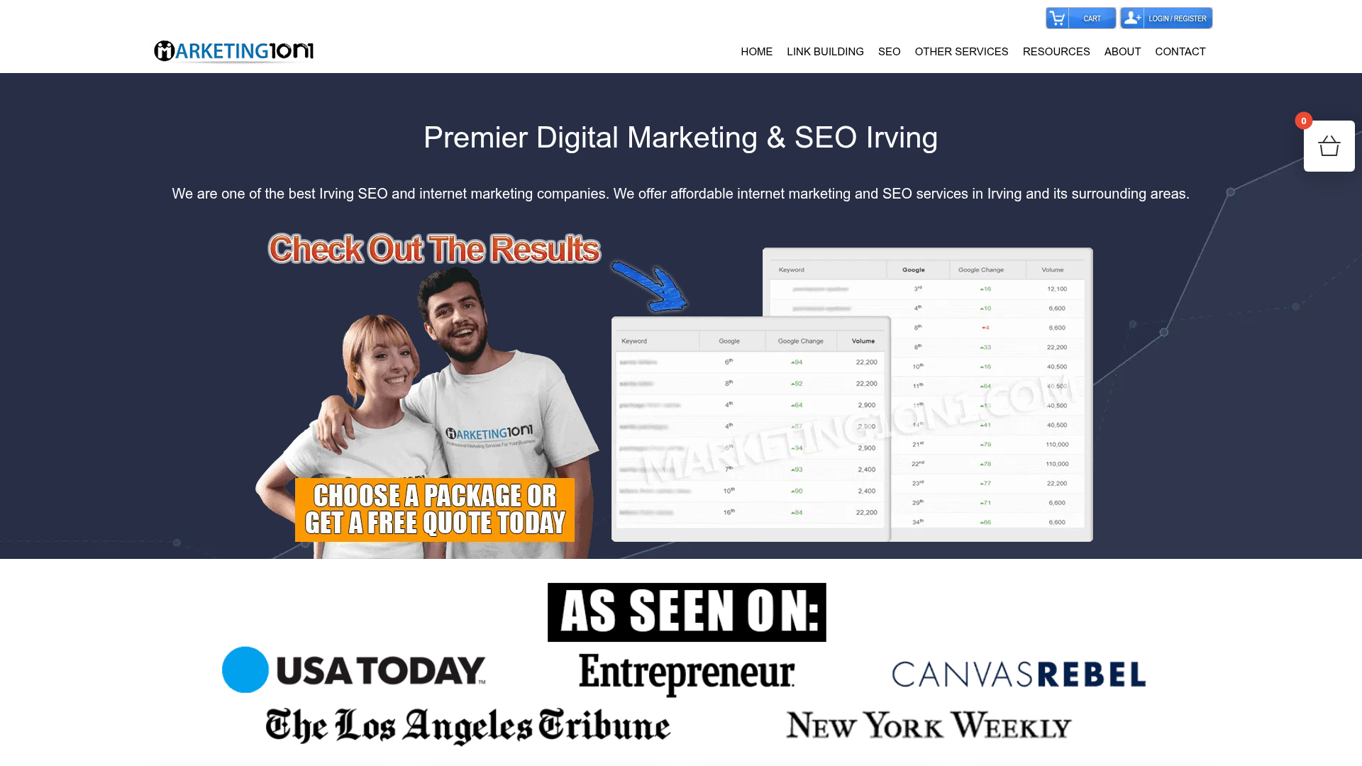 Digital Marketing 1on1 SEO