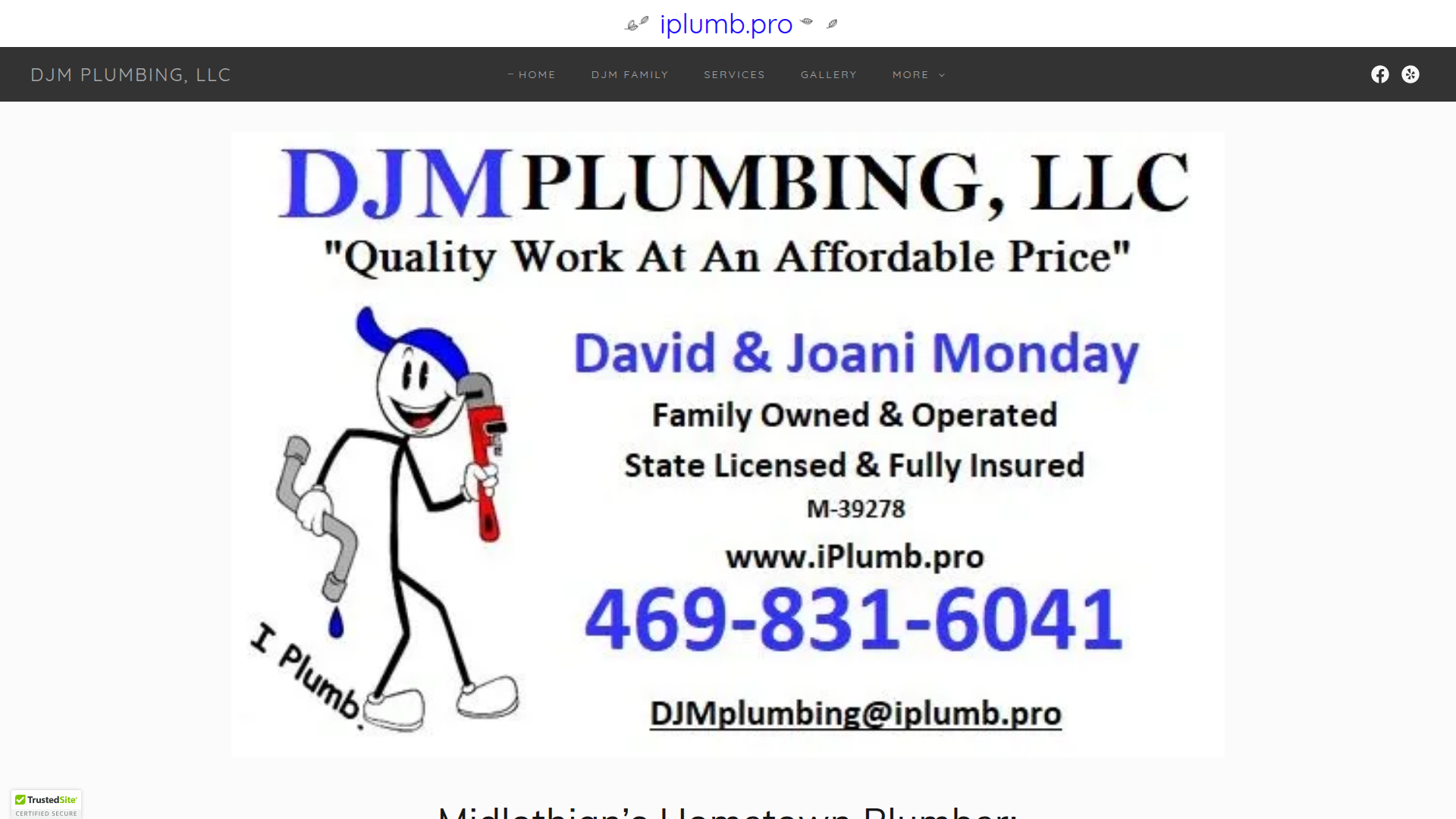DJM Plumbing, LLC