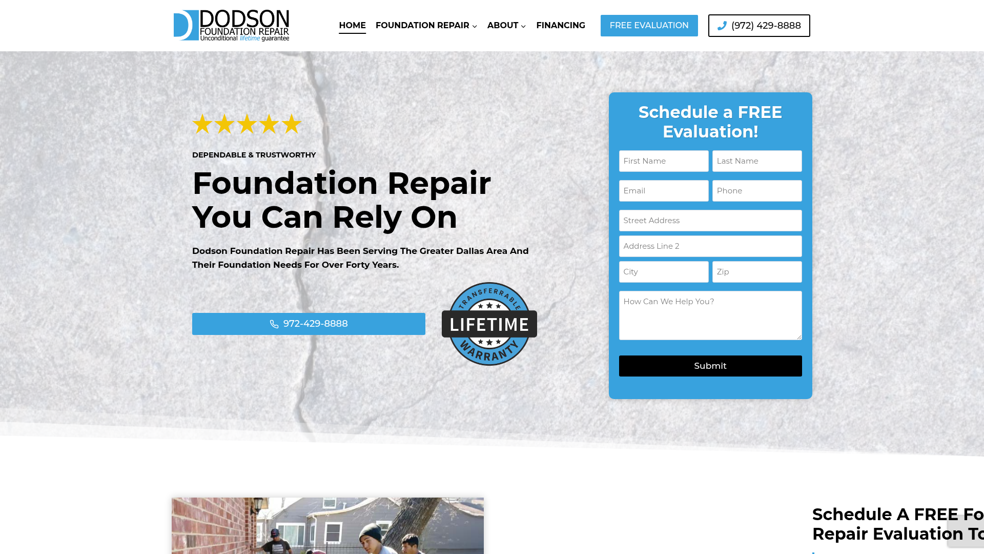 Dodson Foundation Repair