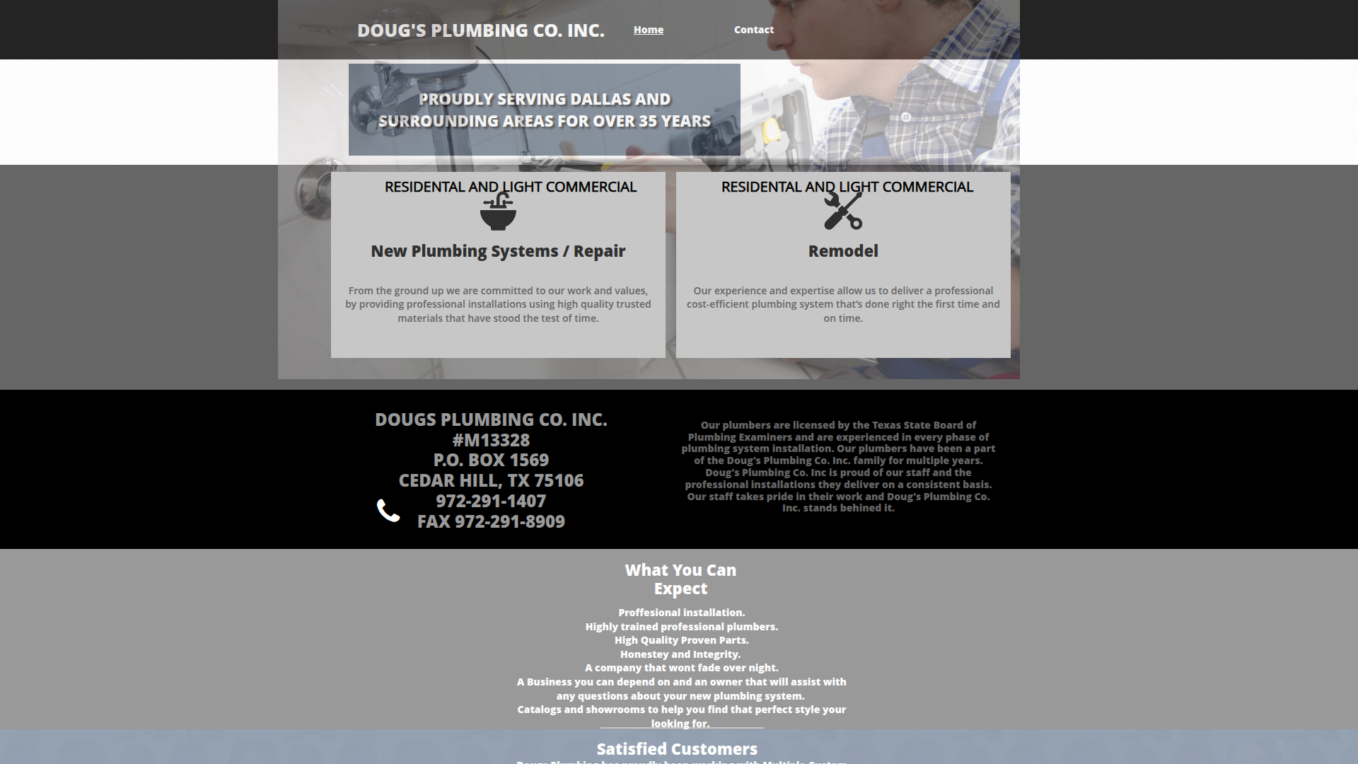 Doug's Plumbing Co Inc