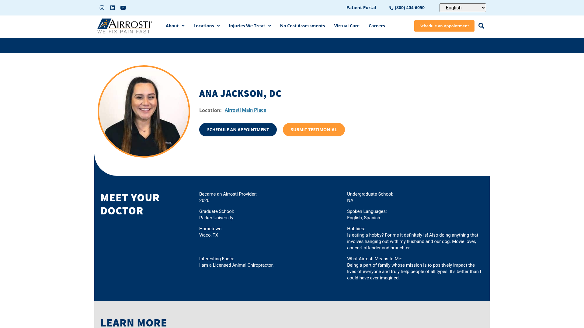 Dr. Ana Jackson
