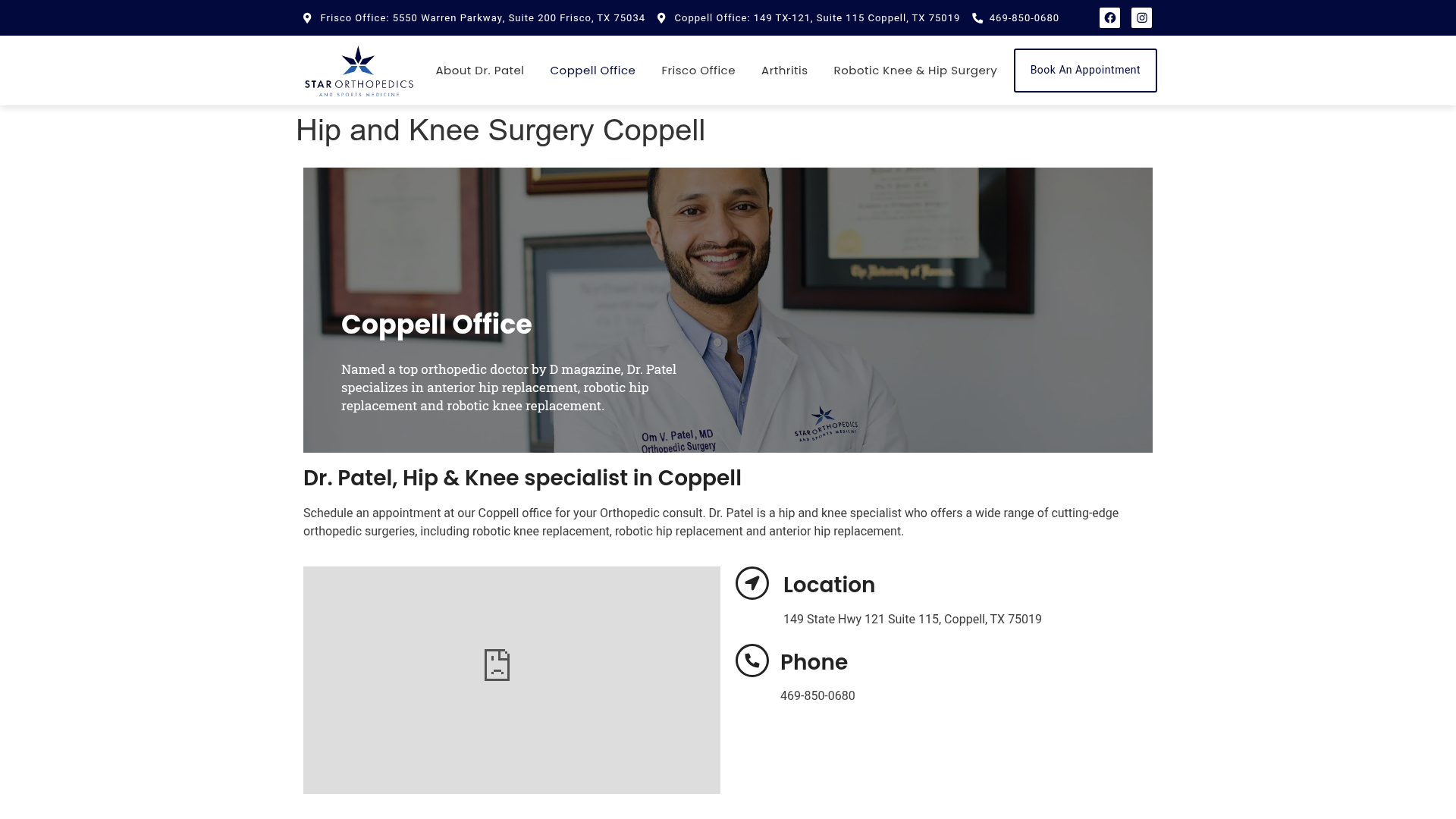 Dr. Om Patel, MD - Orthopedic Surgeon