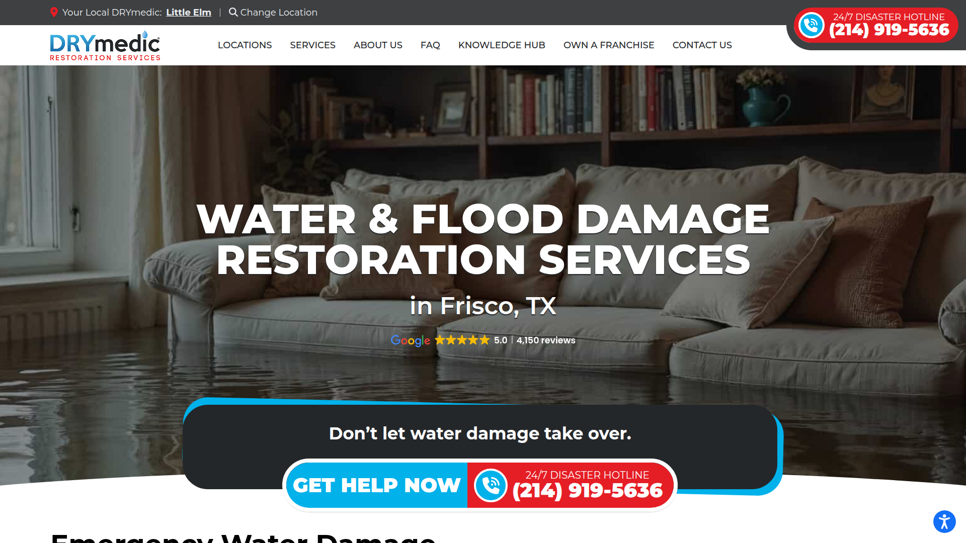 DRYmedic Restoration Services of Little Elm
