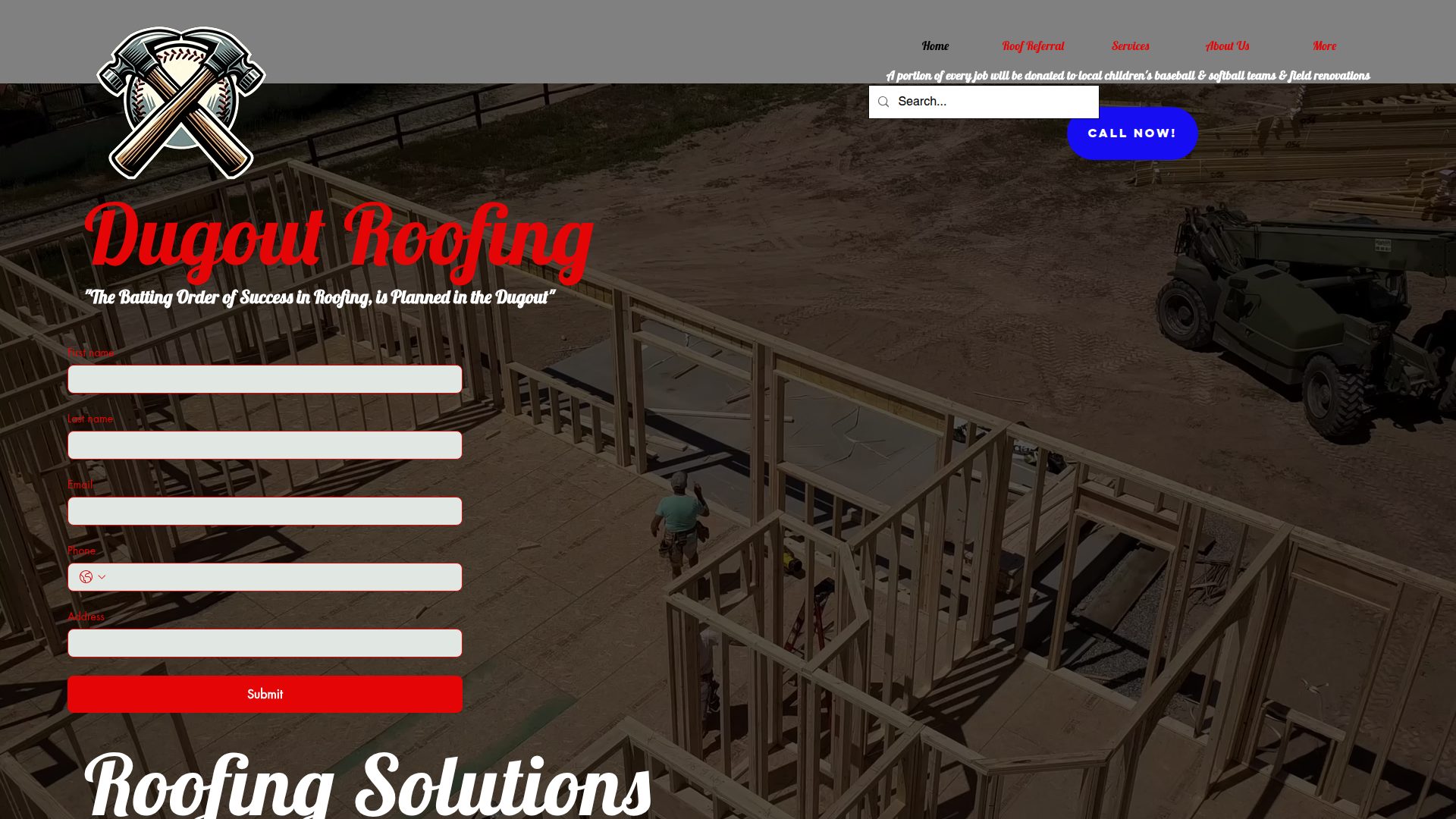 Dugout Roofing