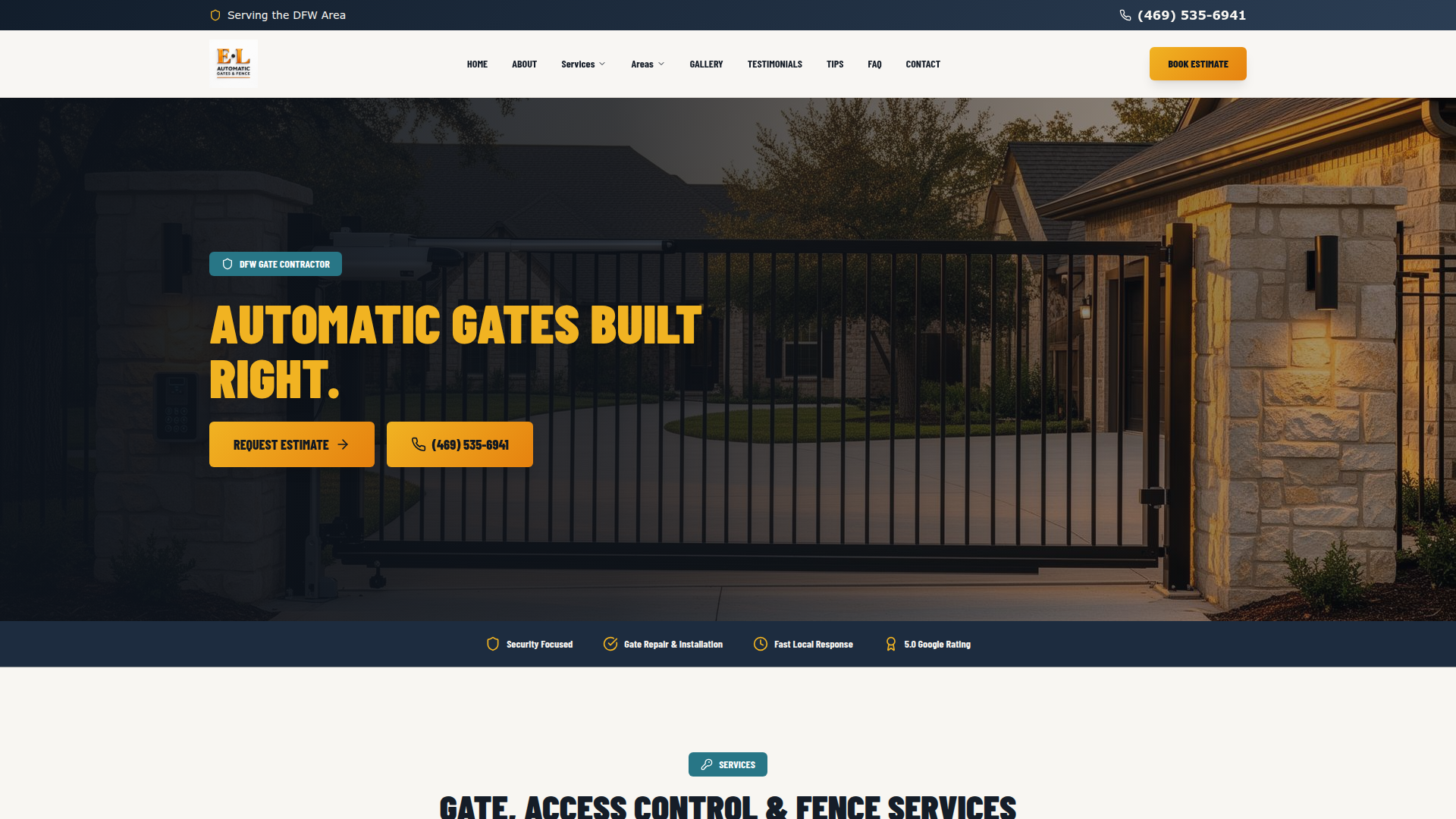 E-L Automatic Gates & Fence
