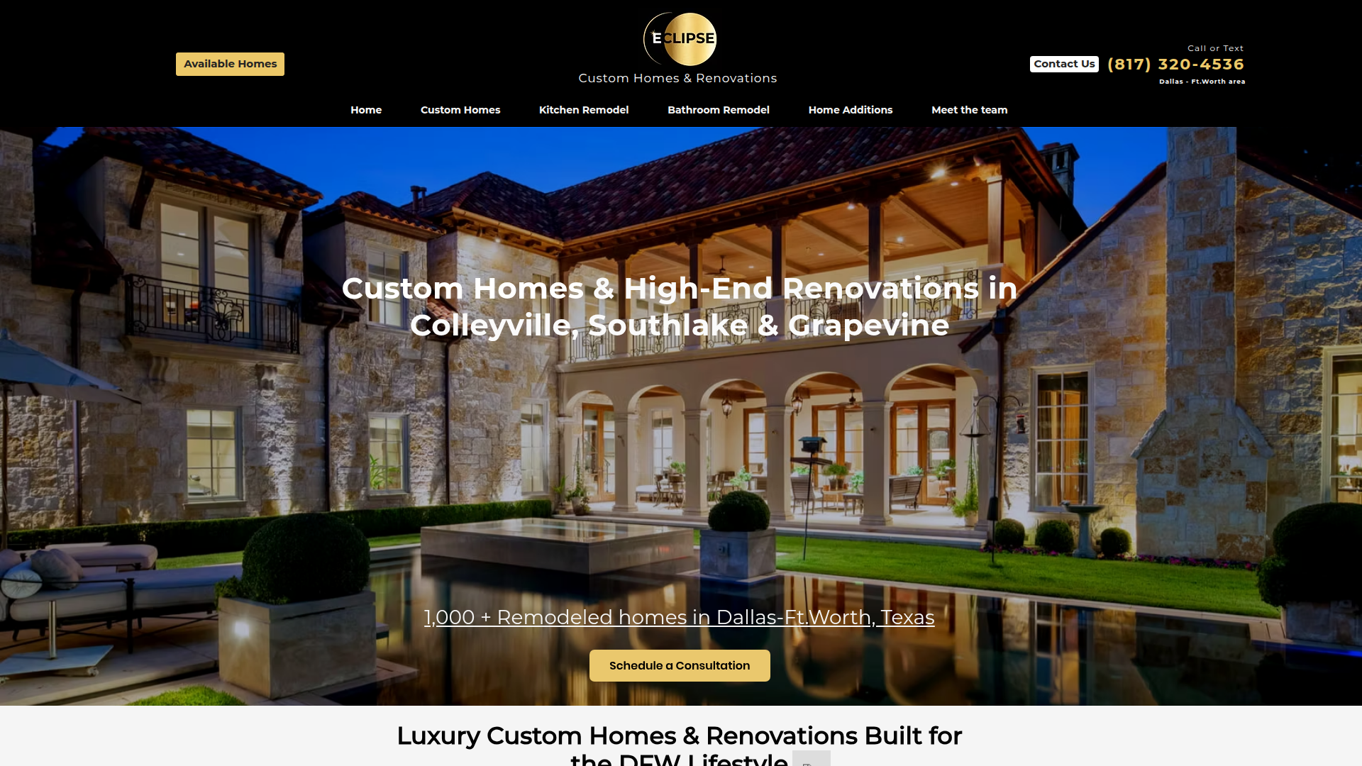Eclipse Custom Homes