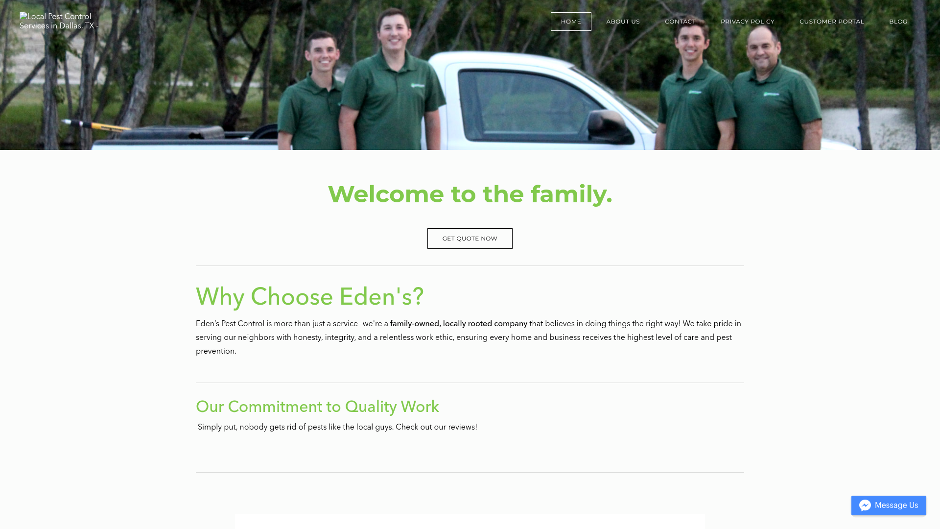 Eden's Guard Pest Control