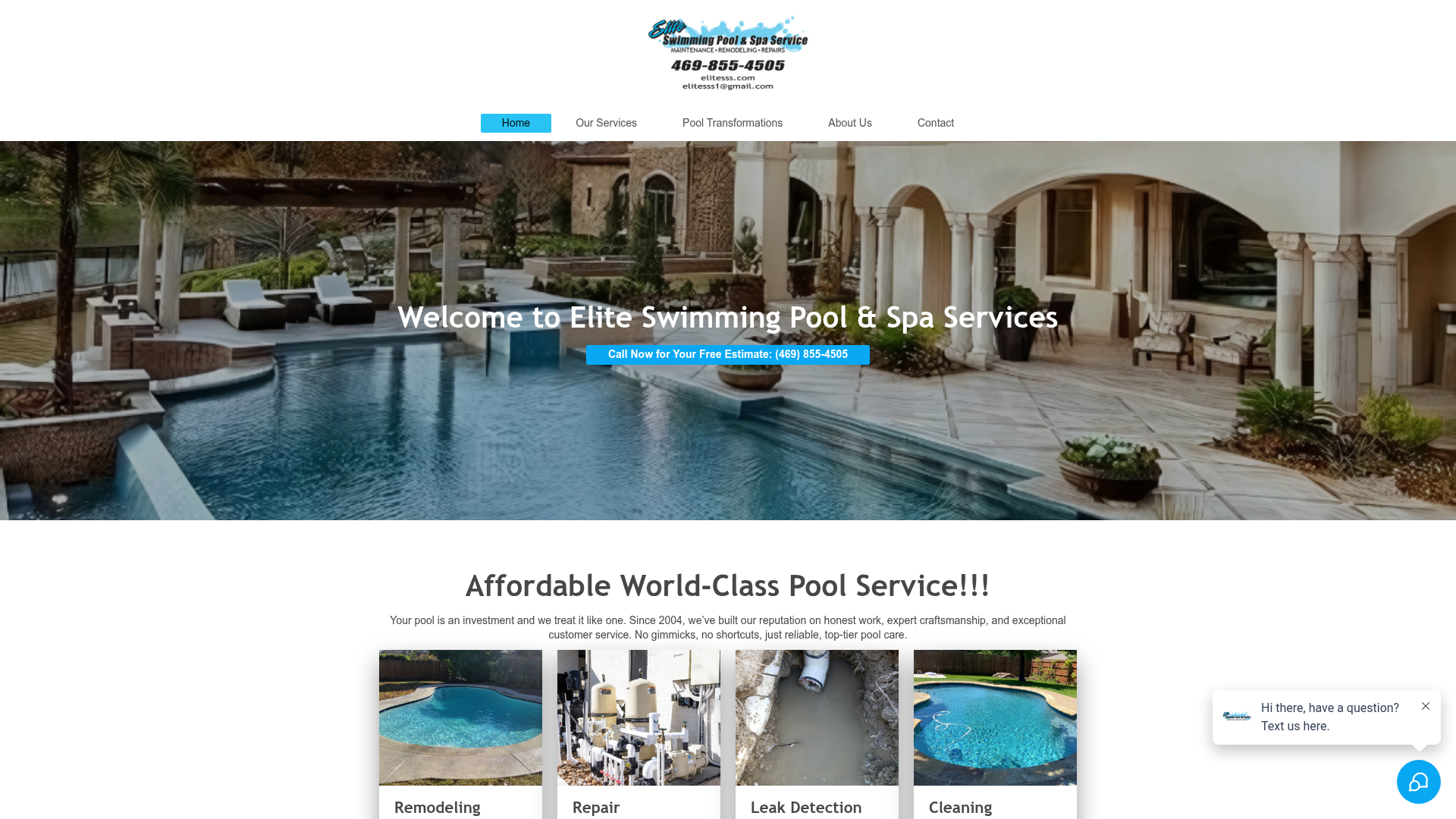 Elite Swimming Pool & Spa Service