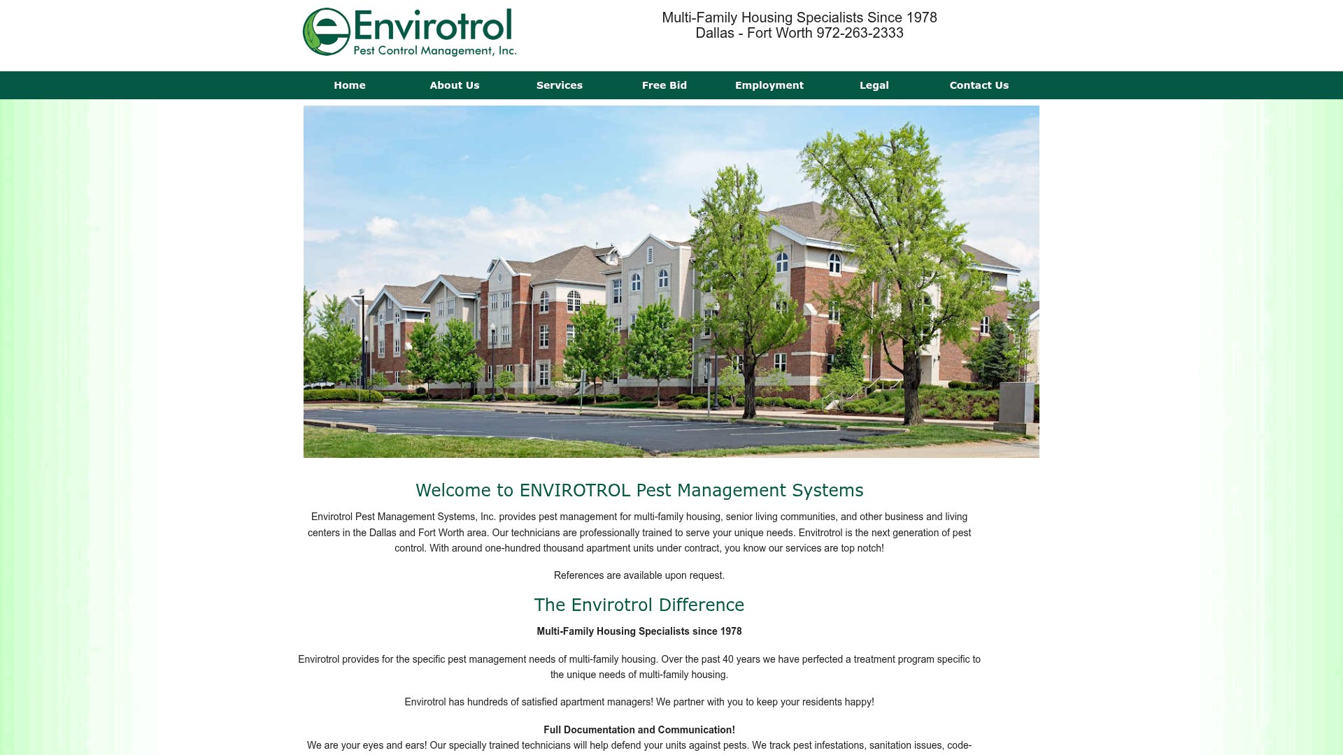 Envirotrol Pest Management Systems