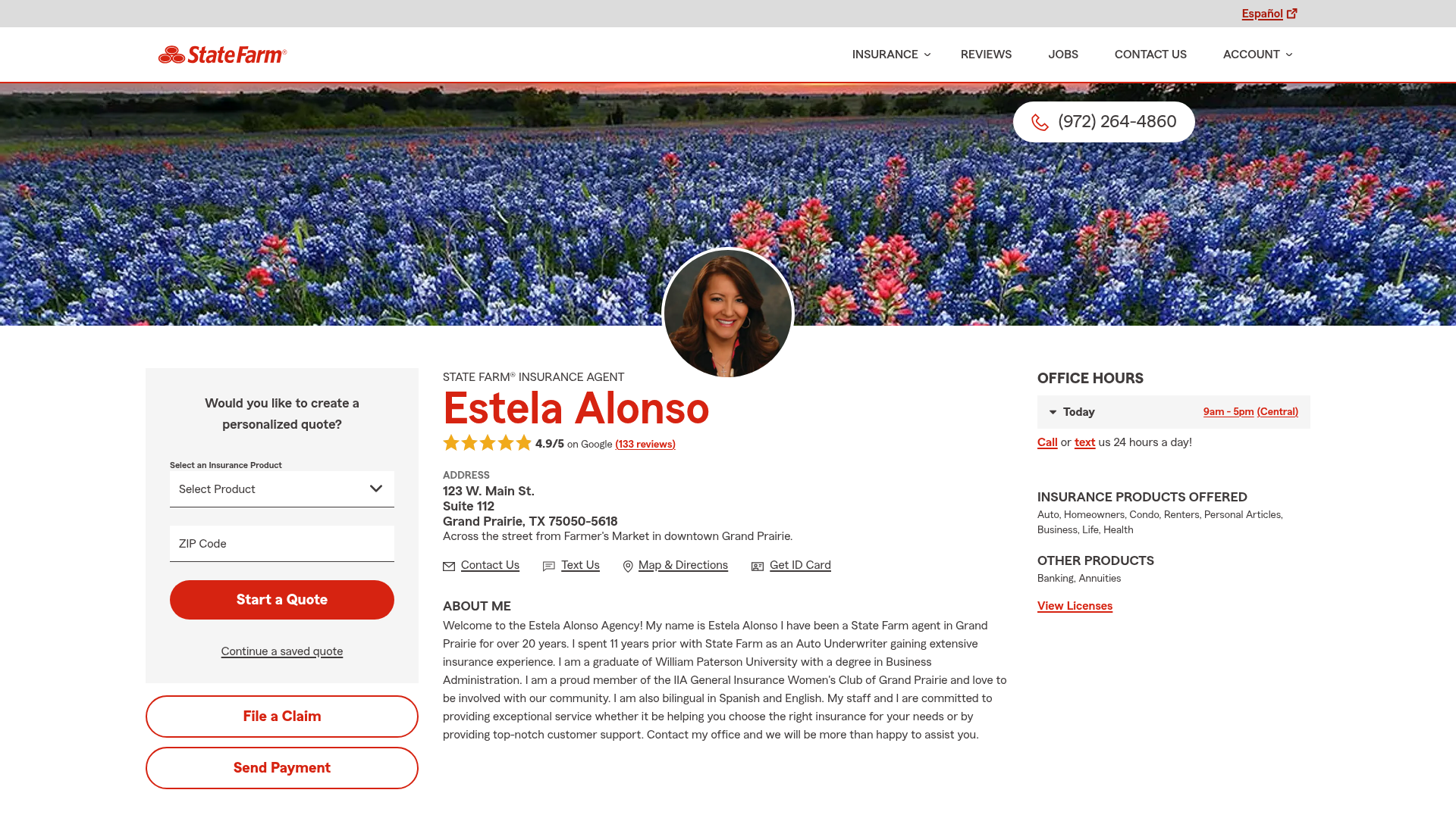 Estela Alonso - State Farm Insurance Agent