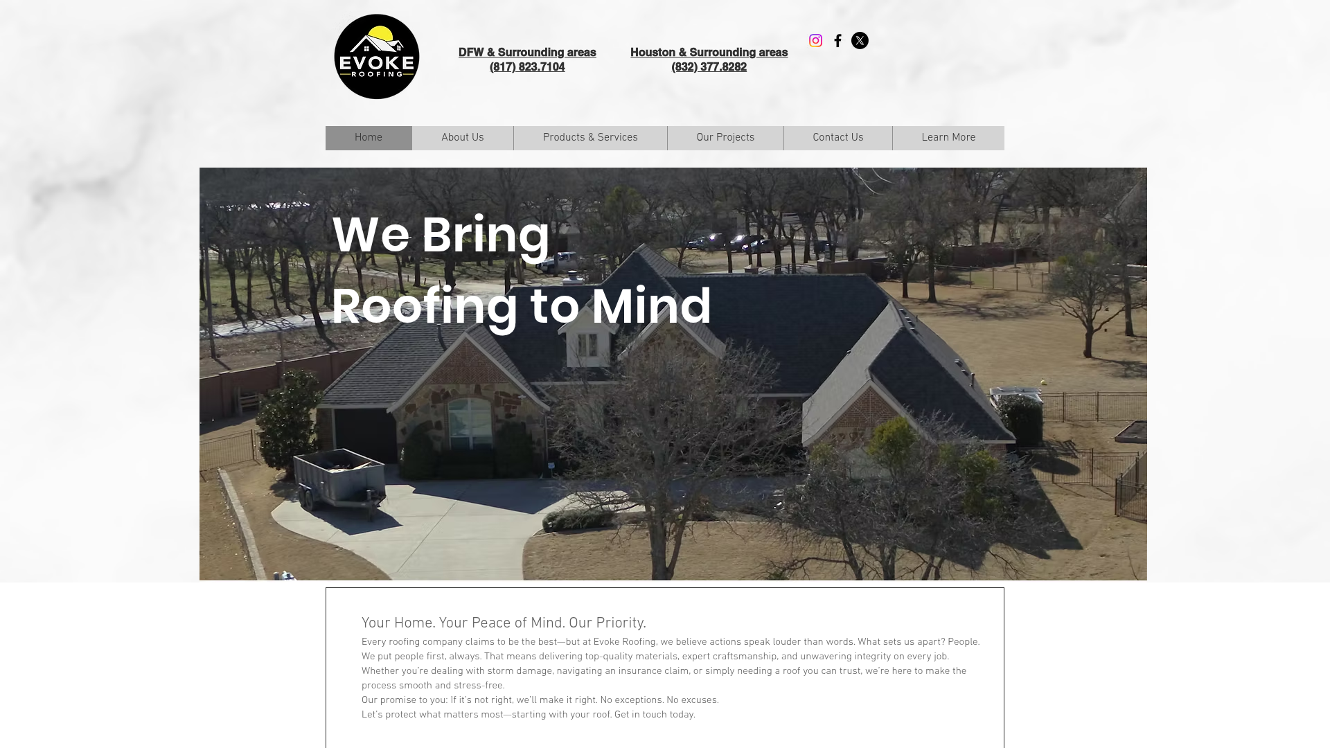 Evoke Roofing & General Contracting