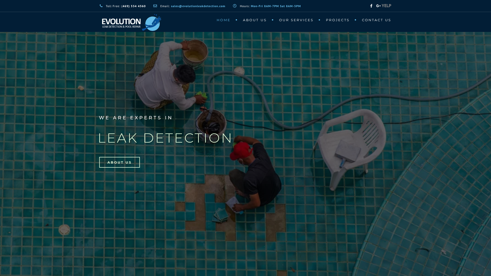 Evolution Leak Detection & Pool Repair