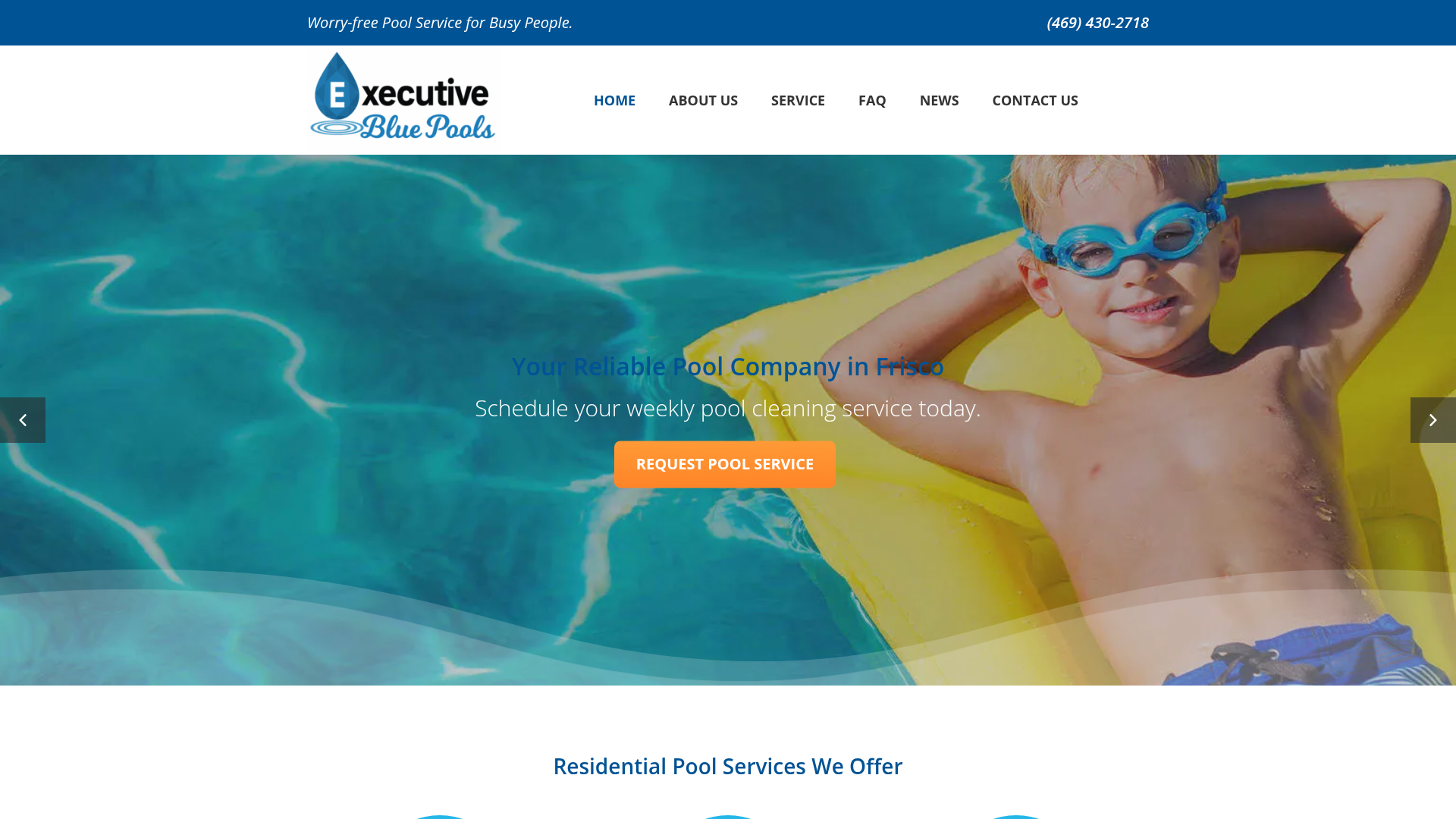 Executive Blue Pools