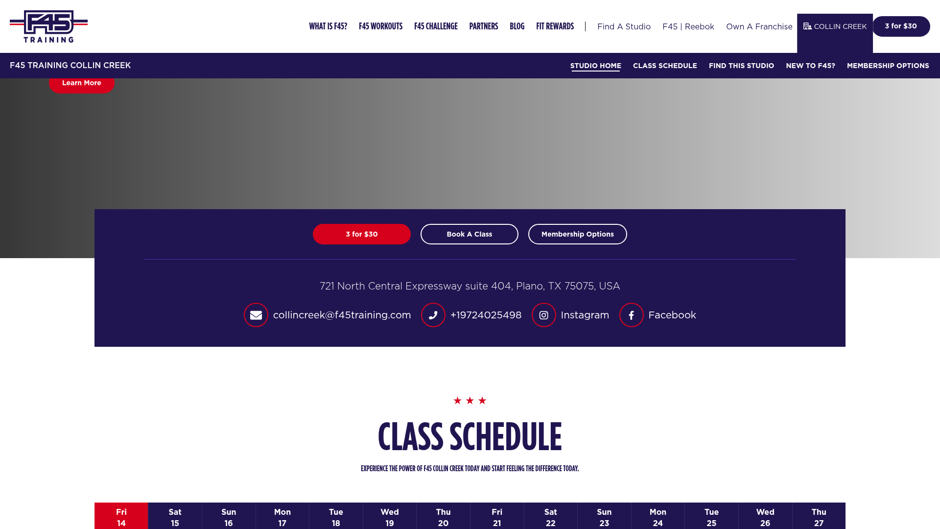 F45 Training Collin Creek