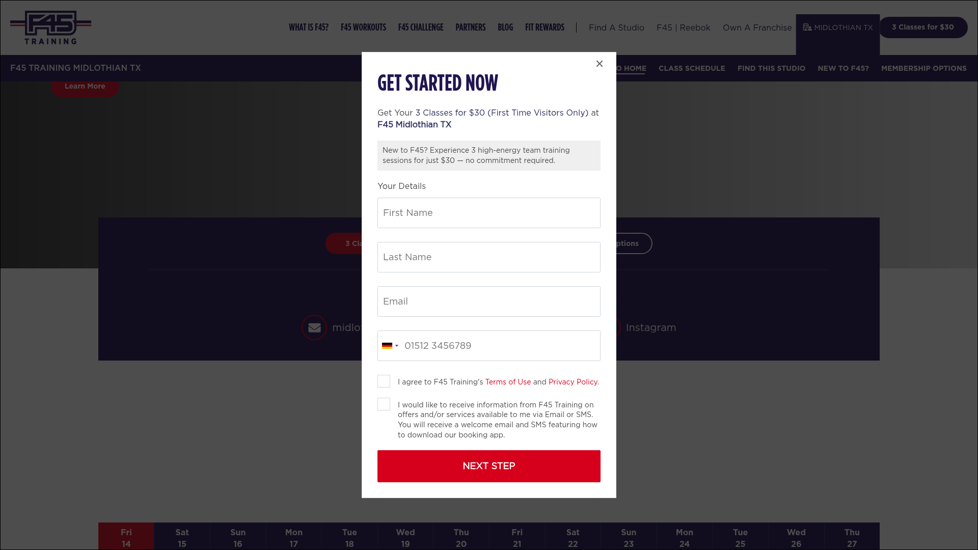 F45 Training Midlothian, TX