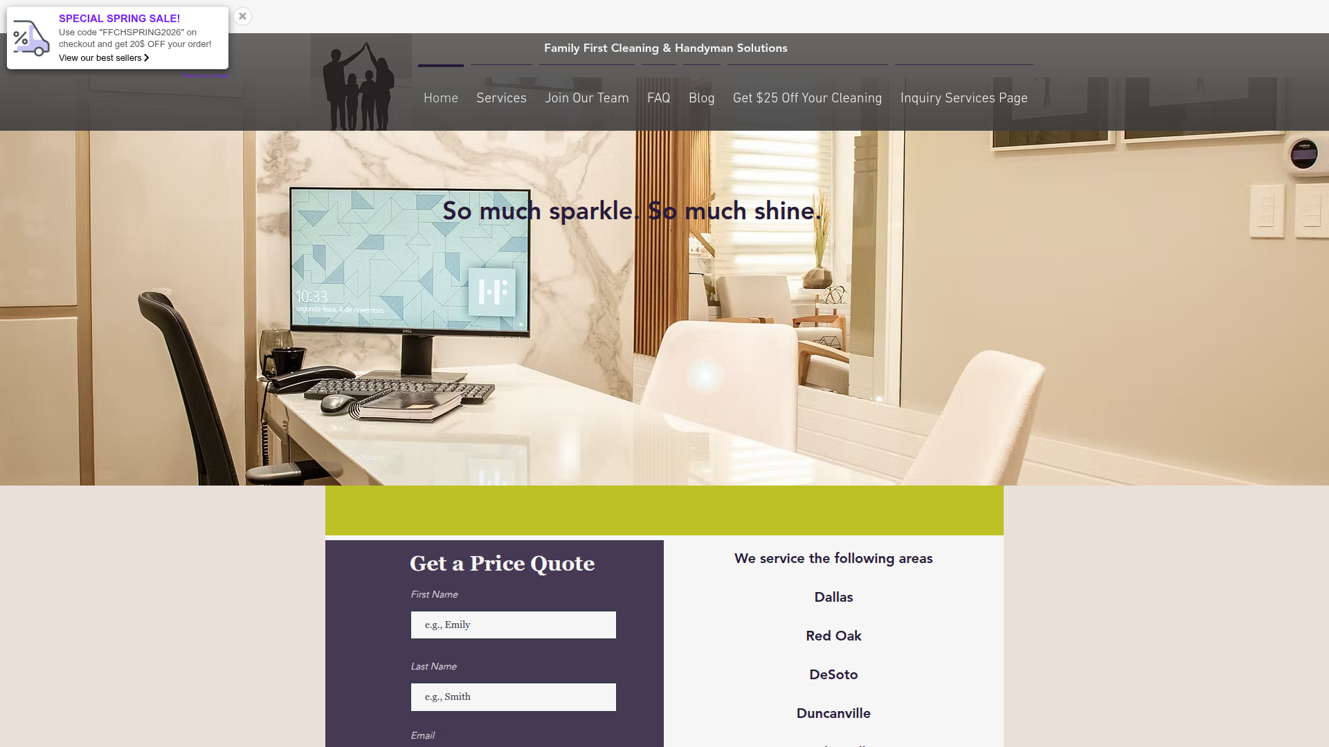 Family First Cleaning & Handyman Solutions