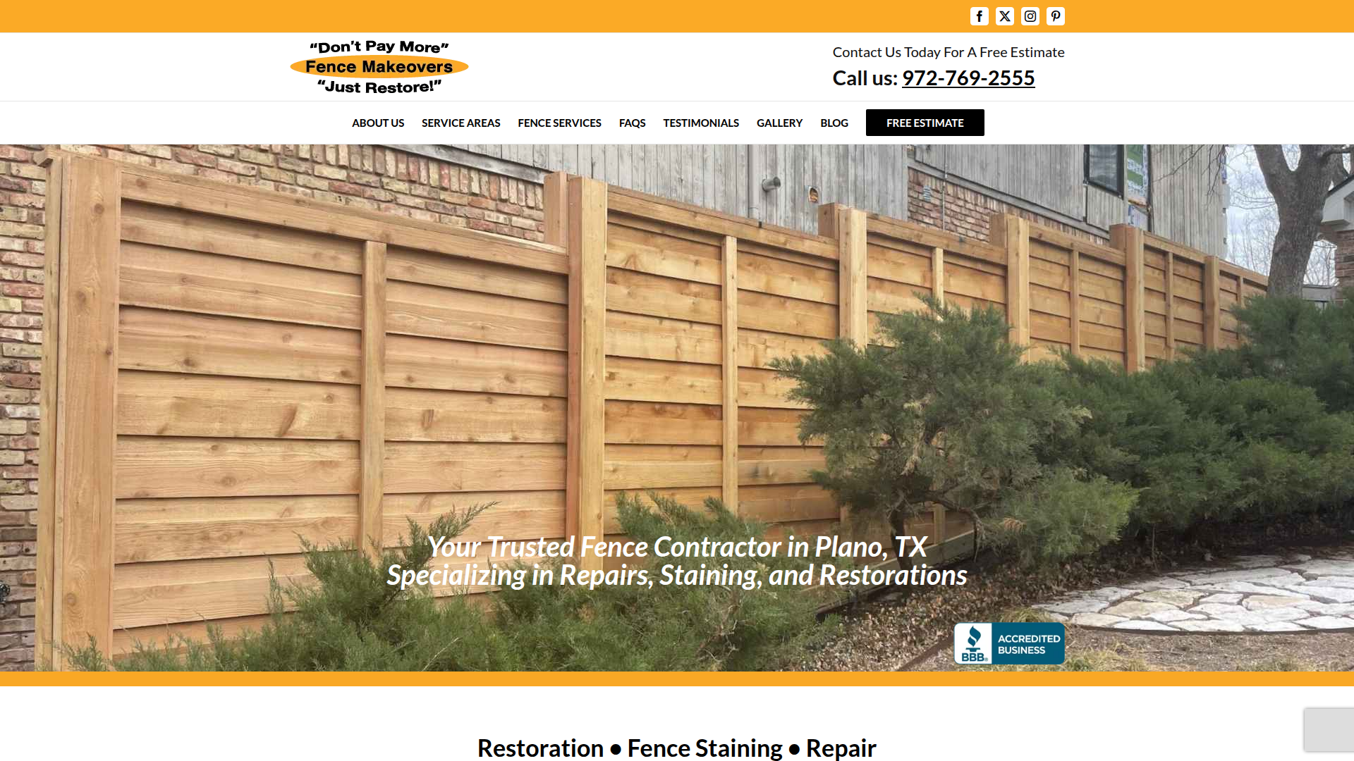 Fence Makeovers