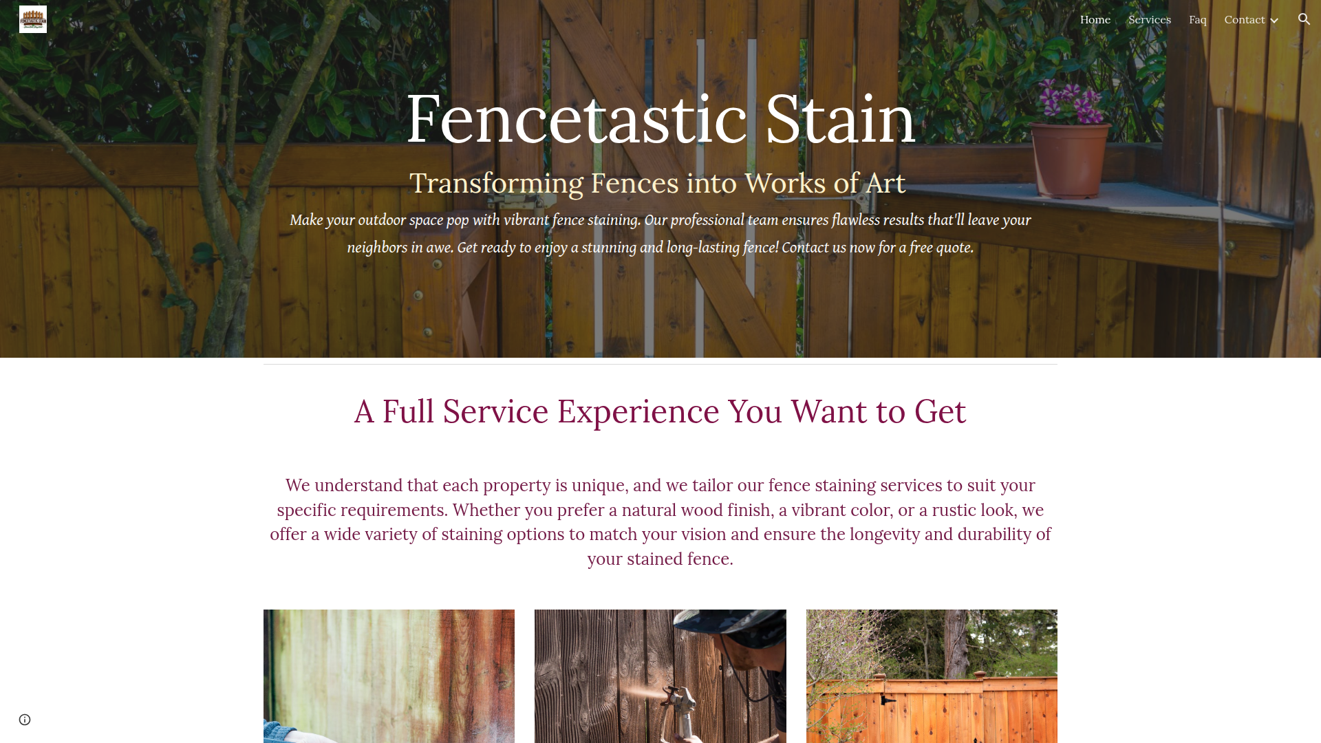 Fencetastic Stain
