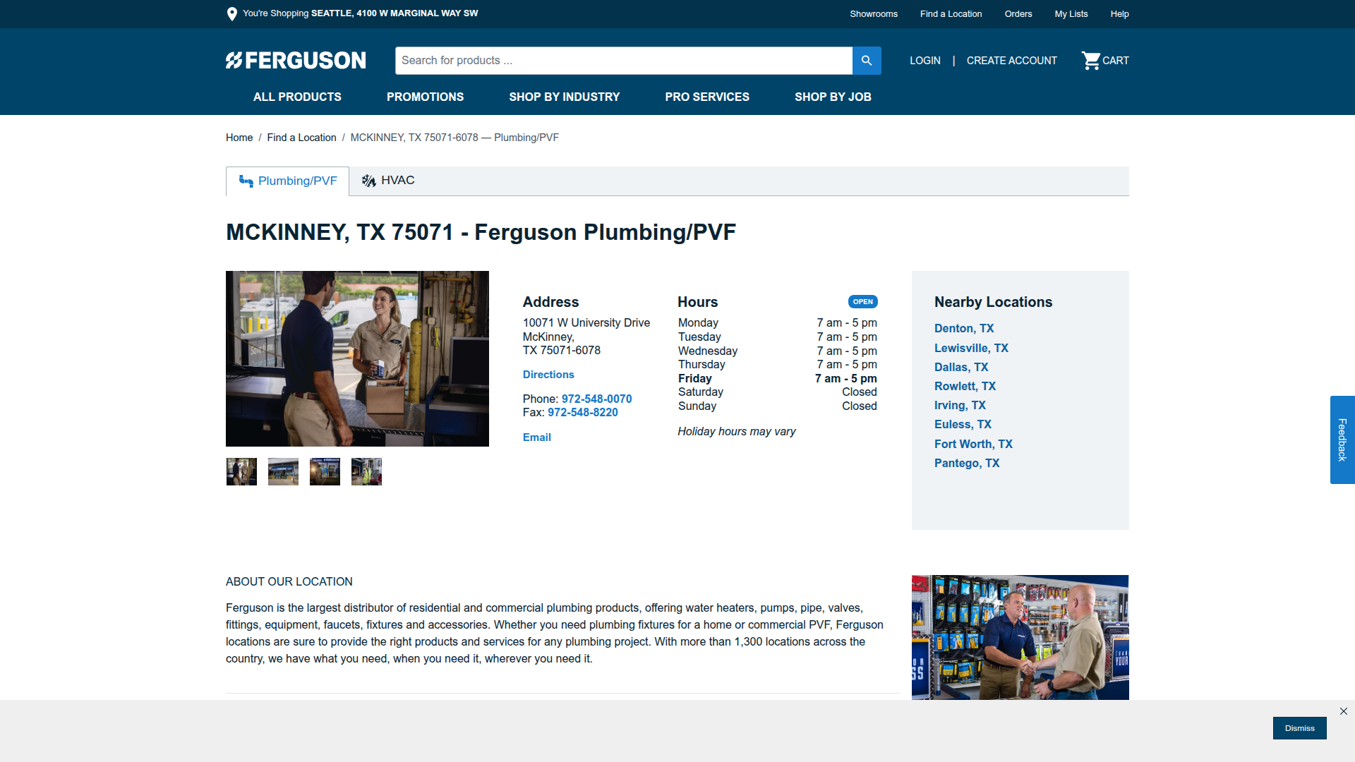 Ferguson Plumbing Supply