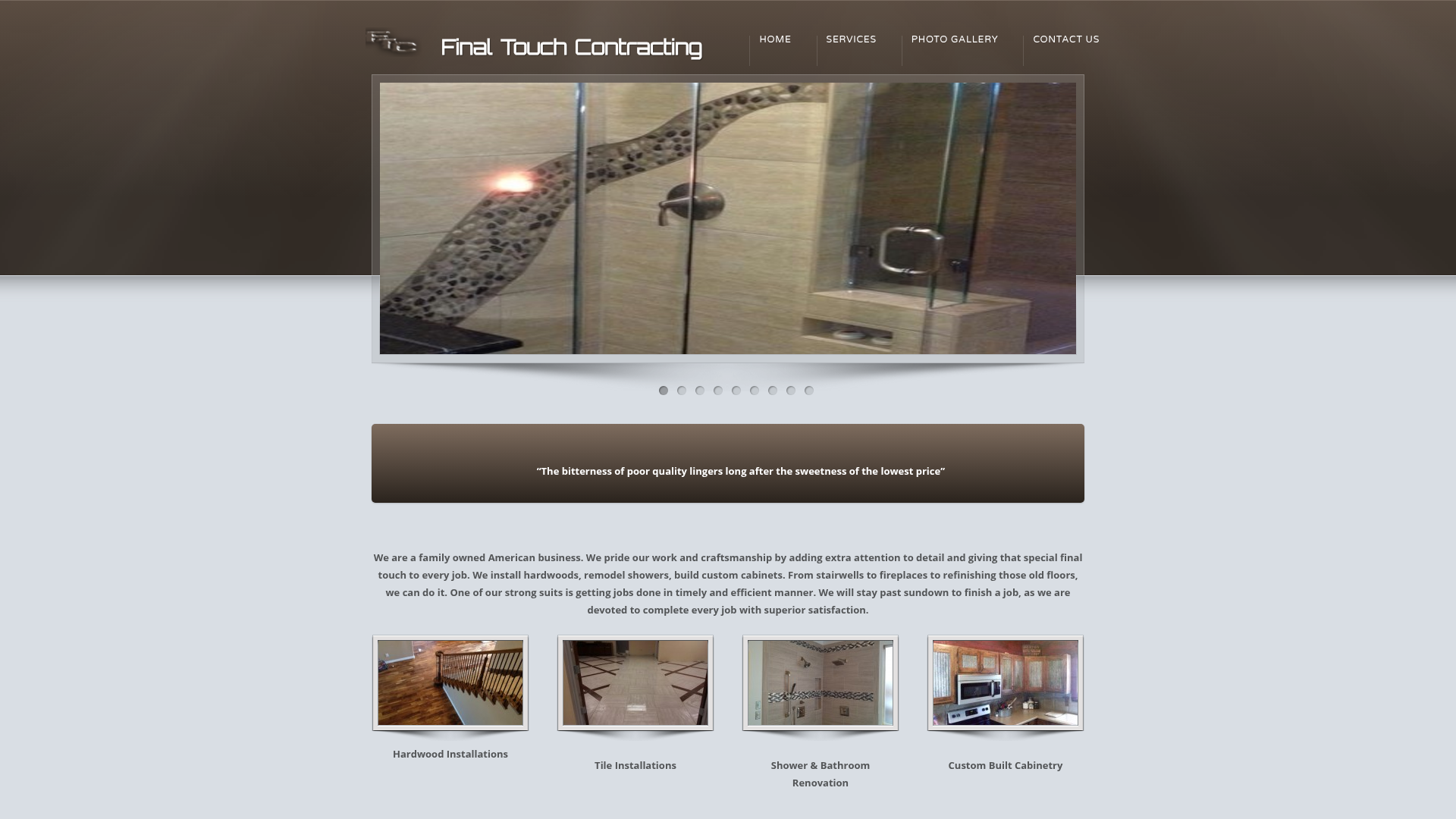 Final Touch Contracting