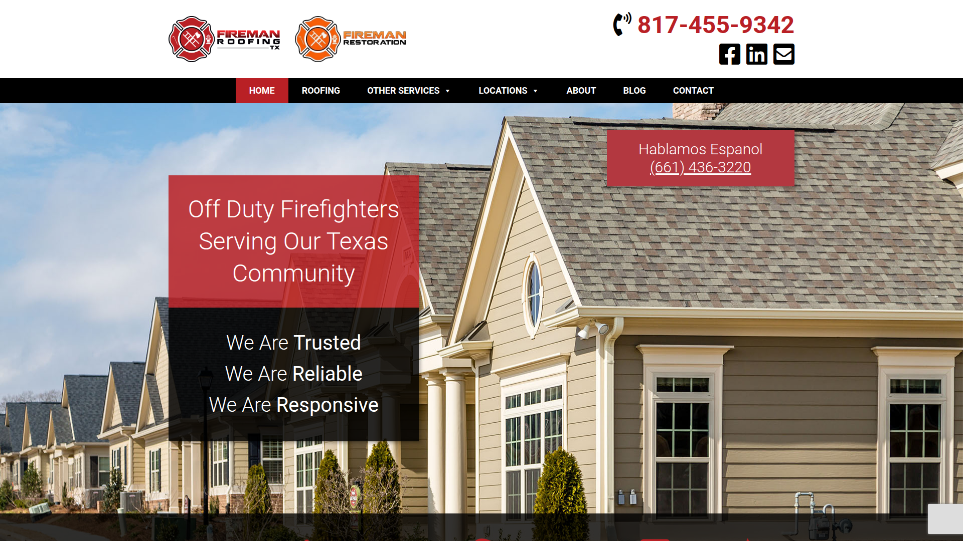Fireman Roofing Bedford