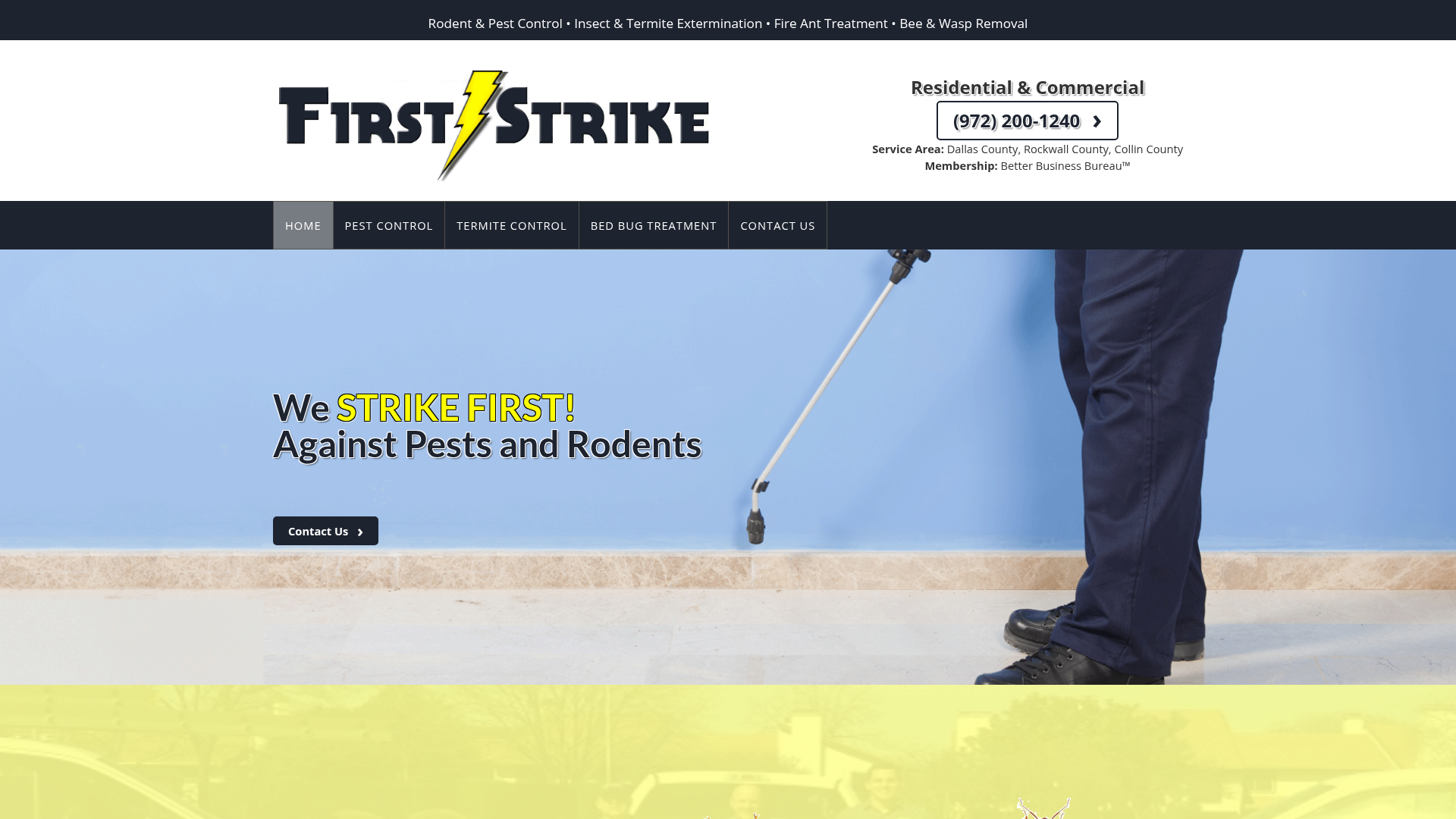 First Strike Pest Control