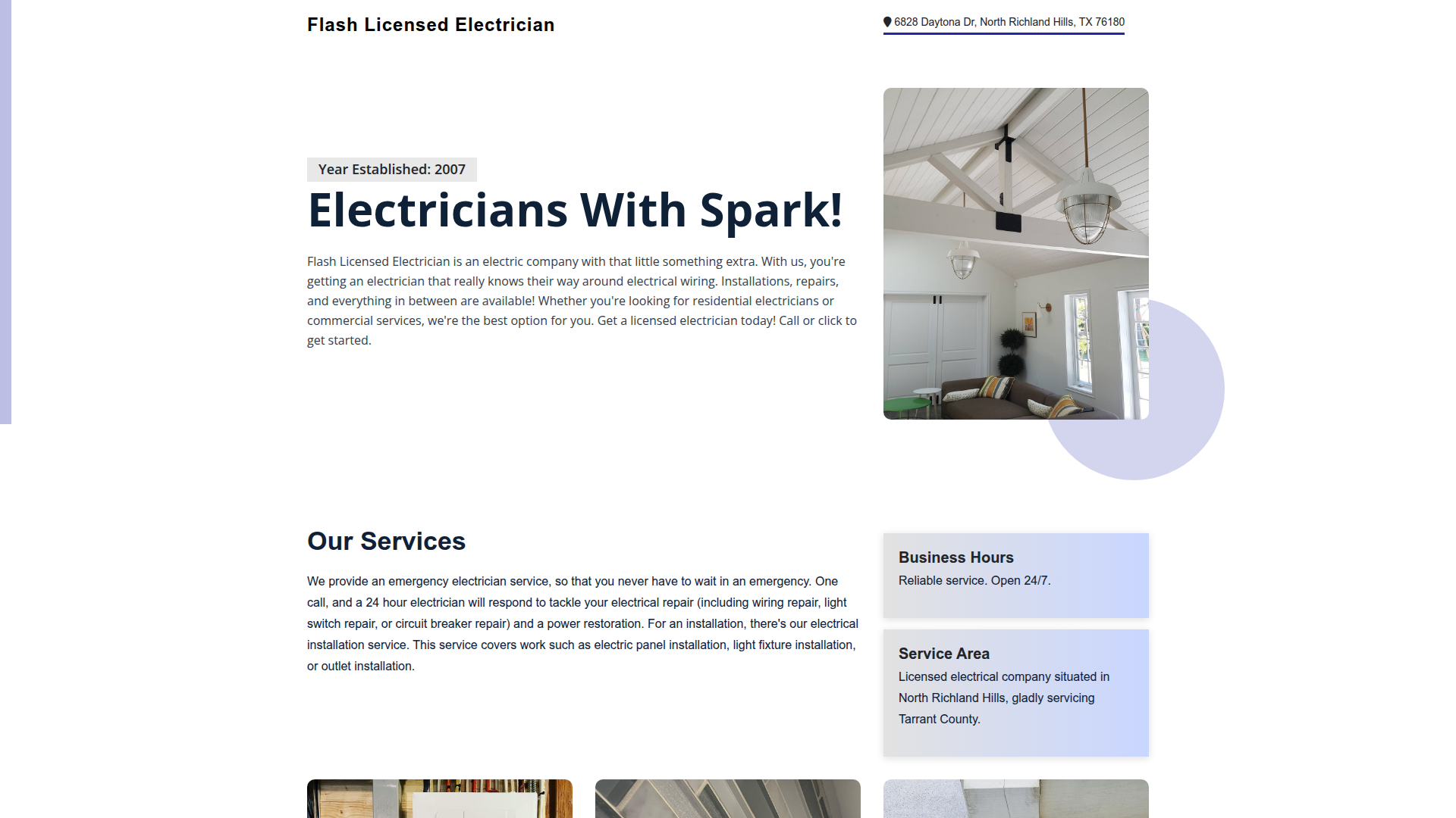 Flash Licensed Electrician