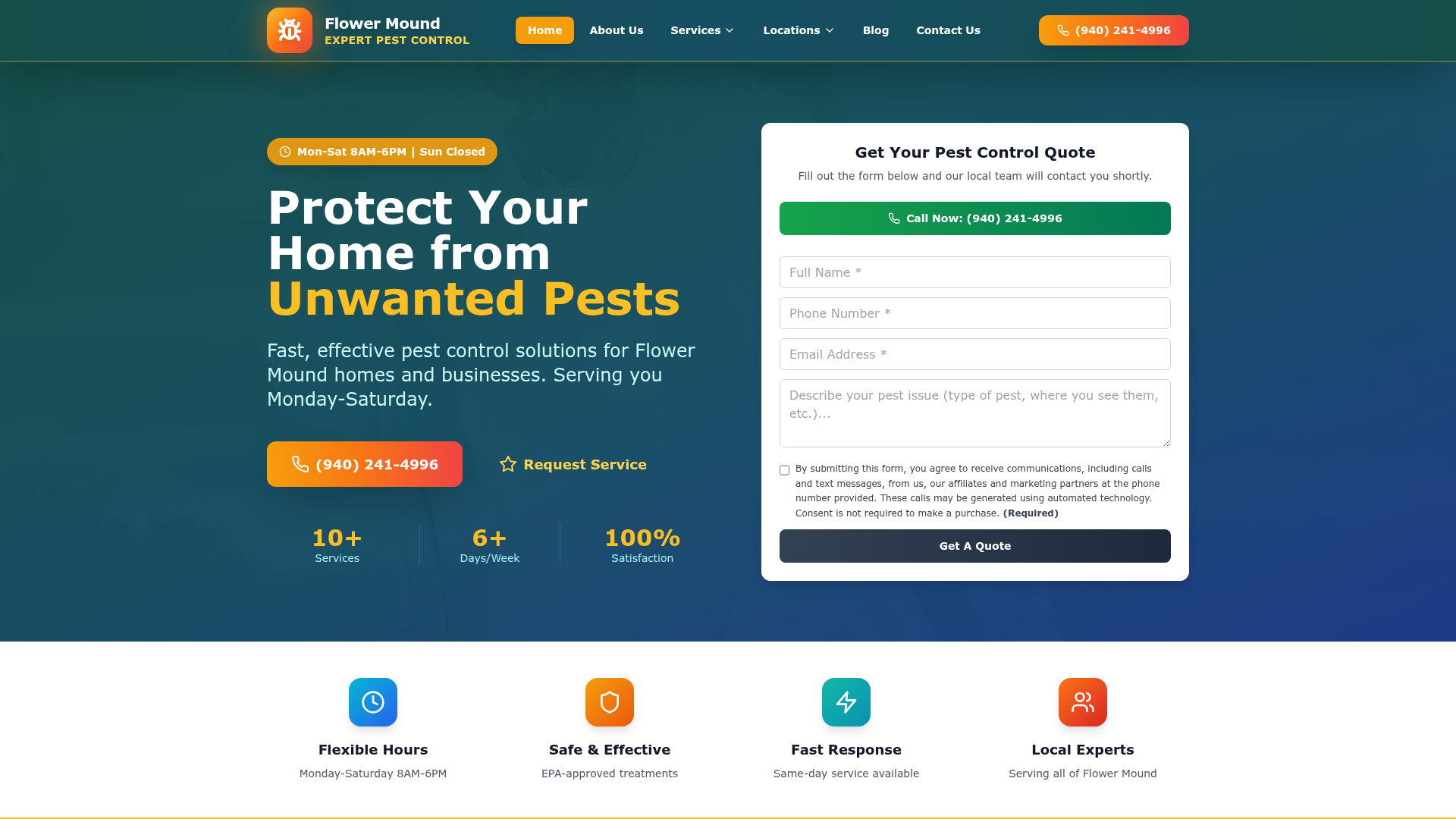 Flower Mound Expert Pest Control