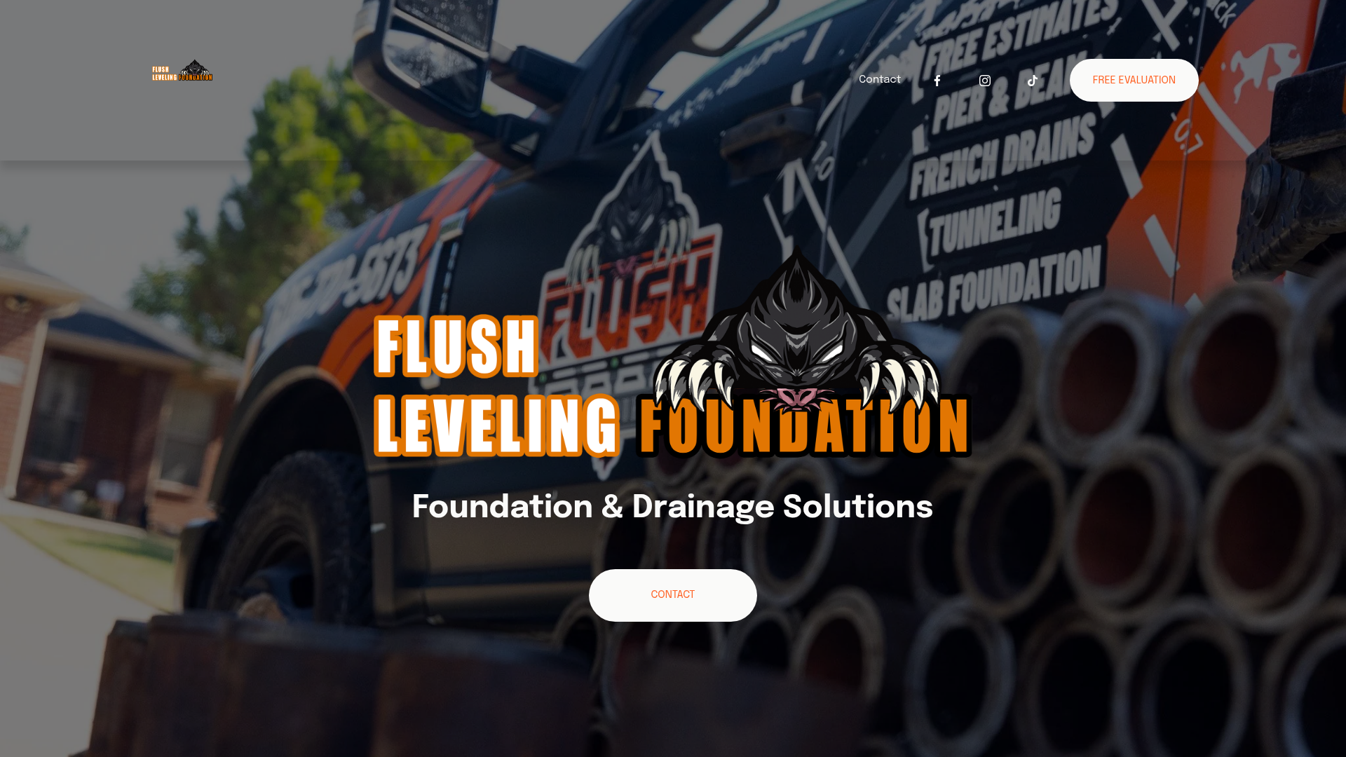 Flush Leveling Foundation