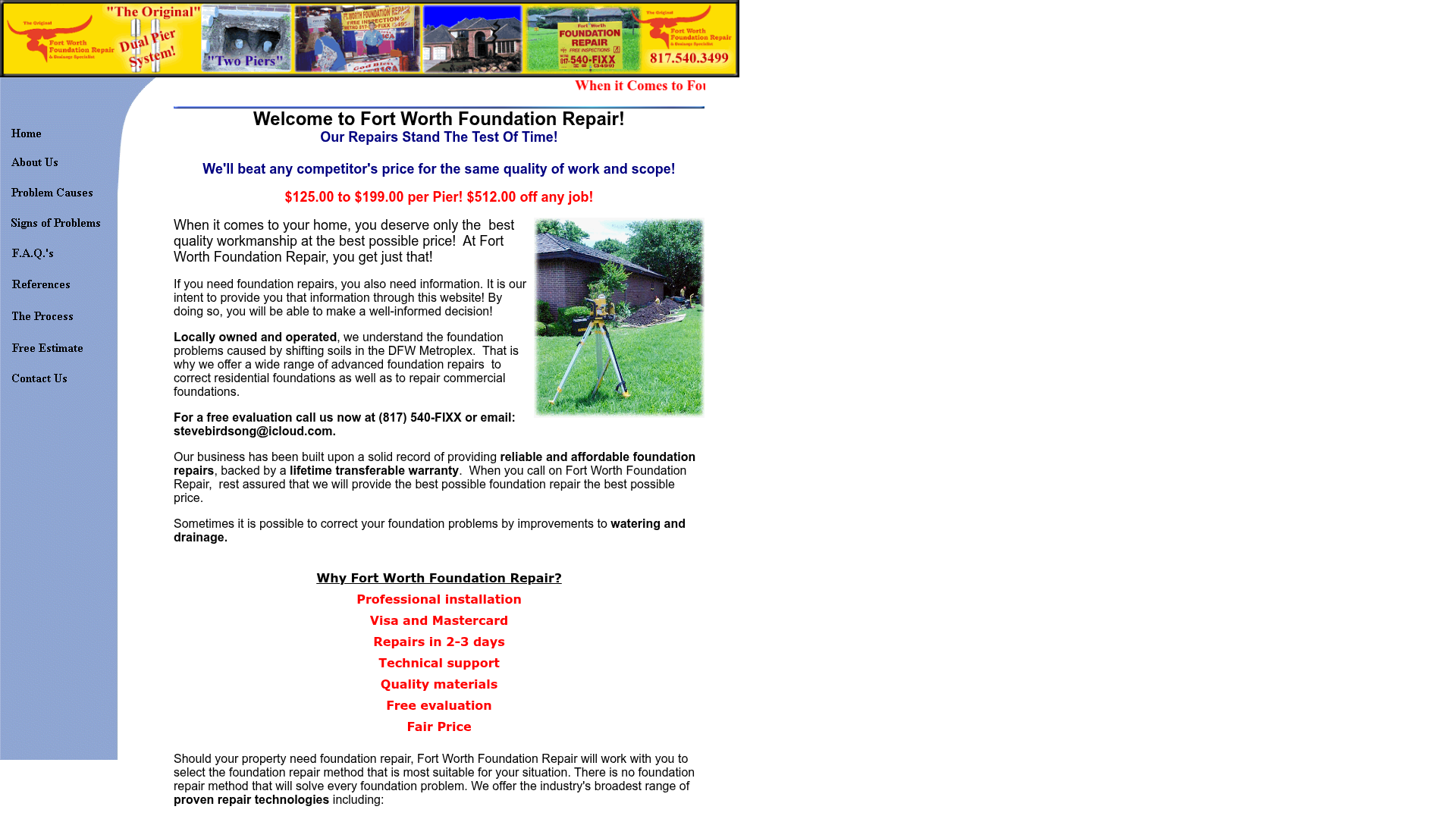 Fort Worth Foundation Repair